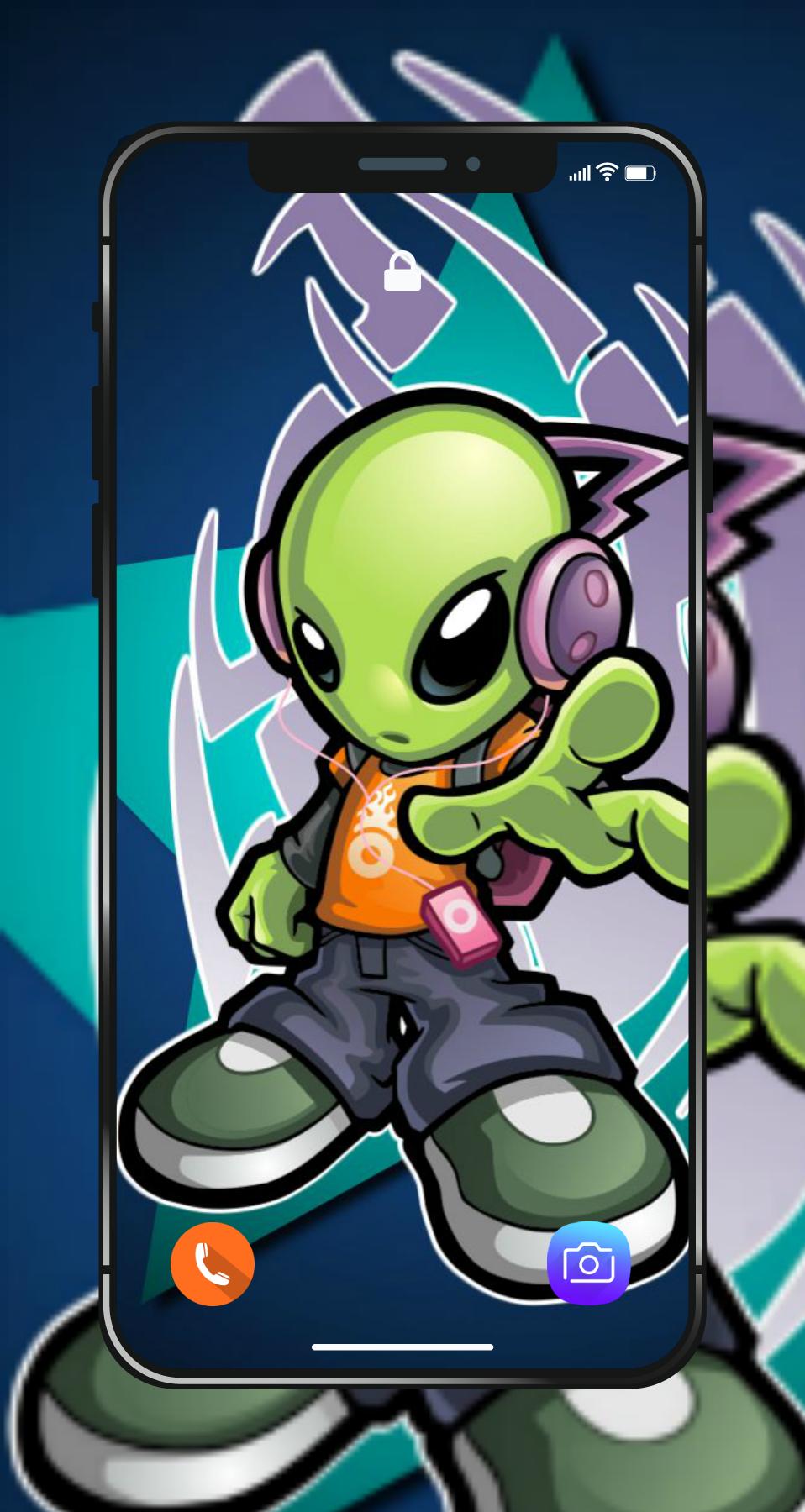 Cool Cartoon Alien Wallpapers