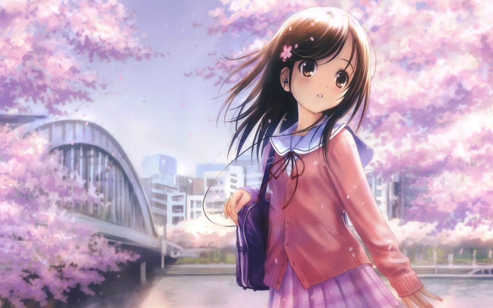 Cool Cute Anime Girl Wallpapers