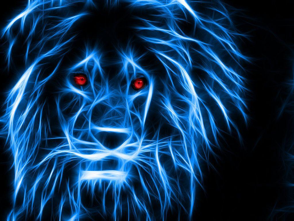 Cool Fire Lion Wallpapers