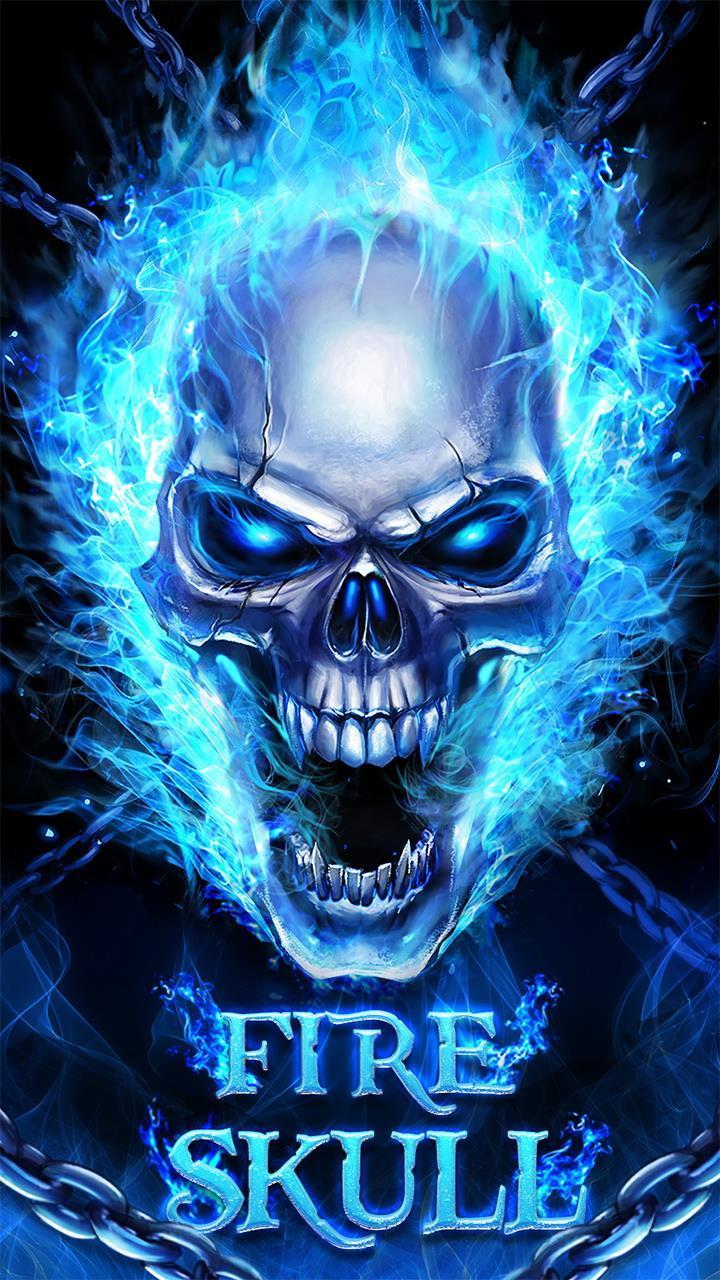 Cool Flaming SkullWallpapers