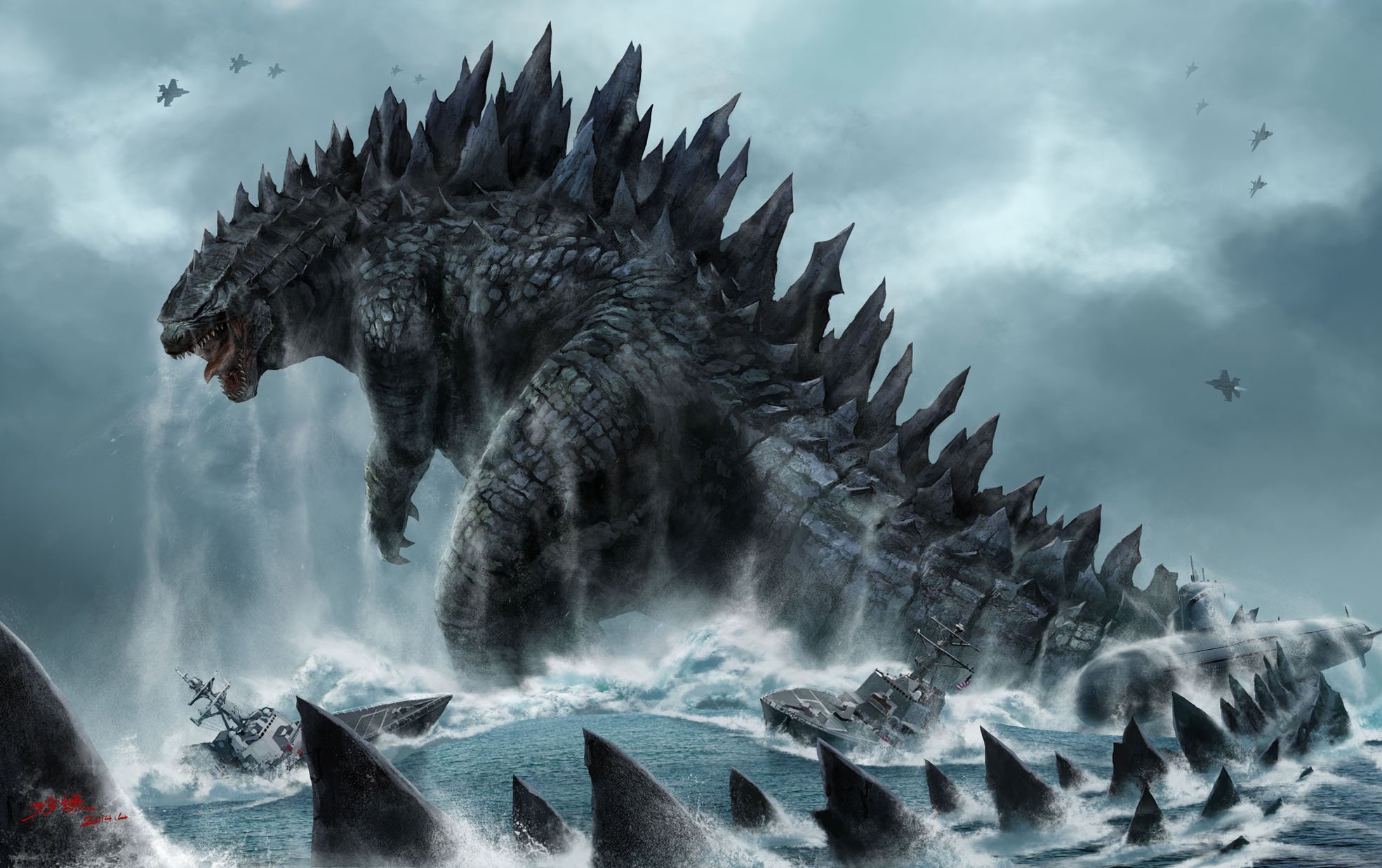 Cool Godzilla 4K Hd Wallpapers