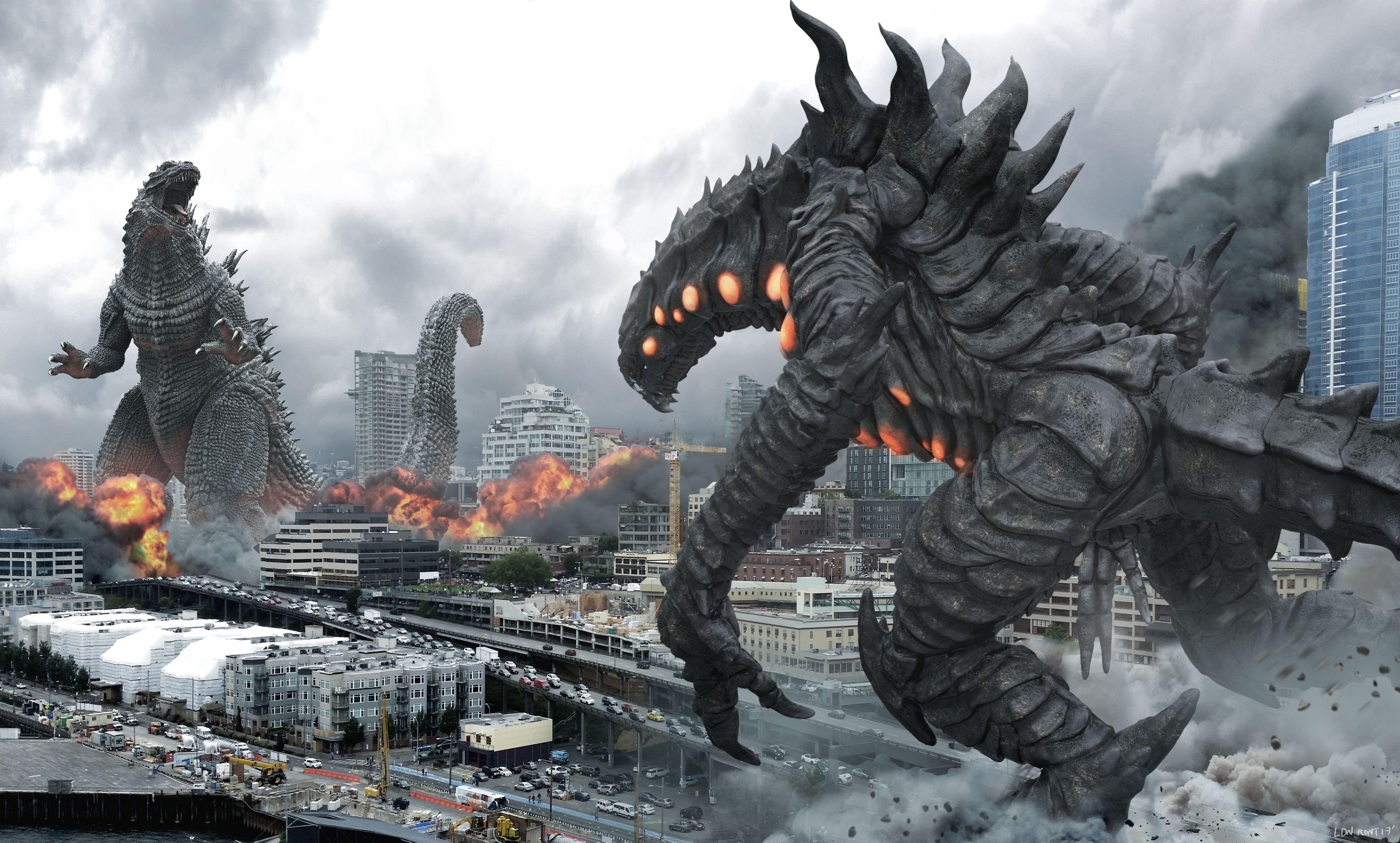 Cool Godzilla 4K Hd Wallpapers