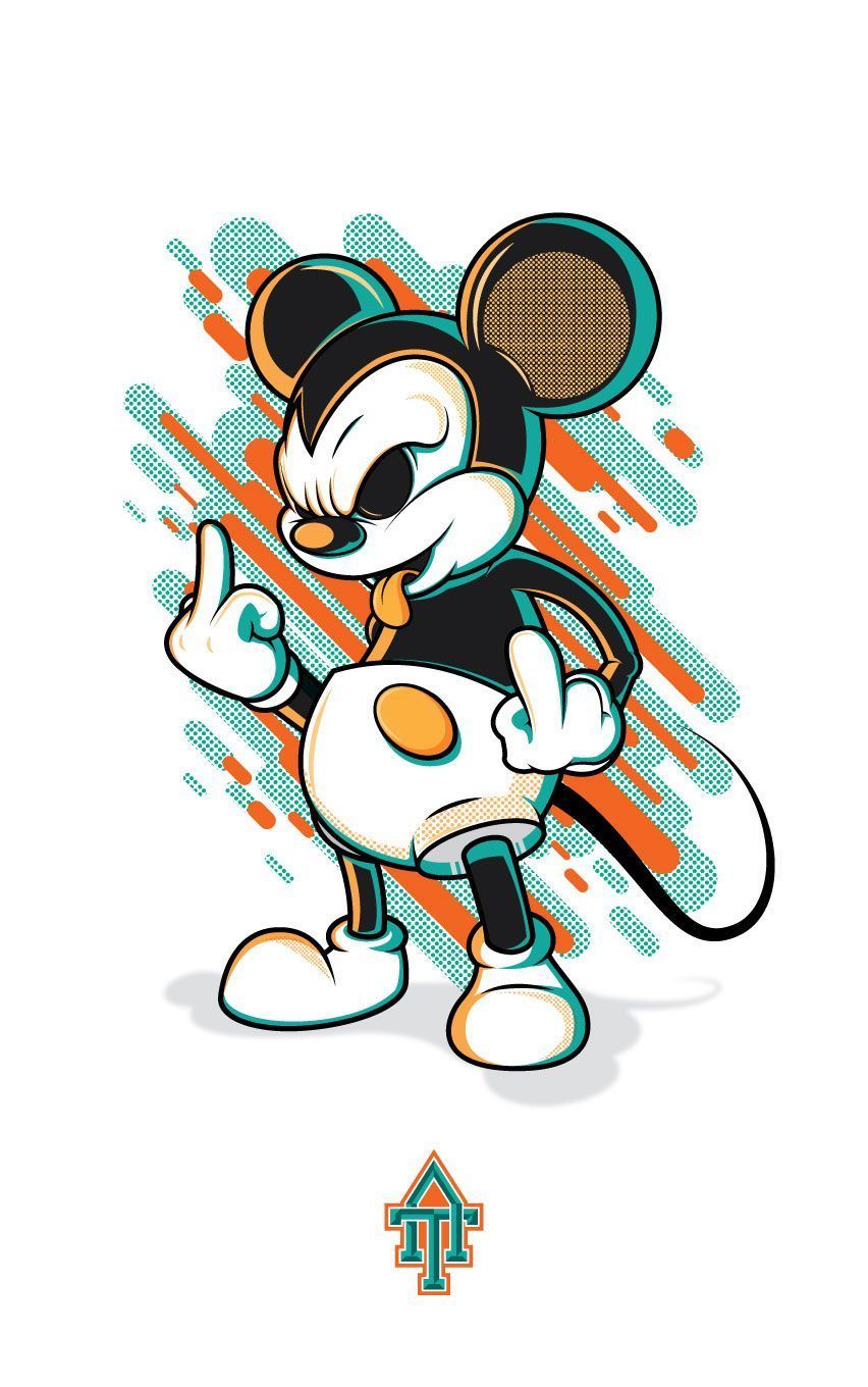 Cool Graffit Mickey MouseWallpapers