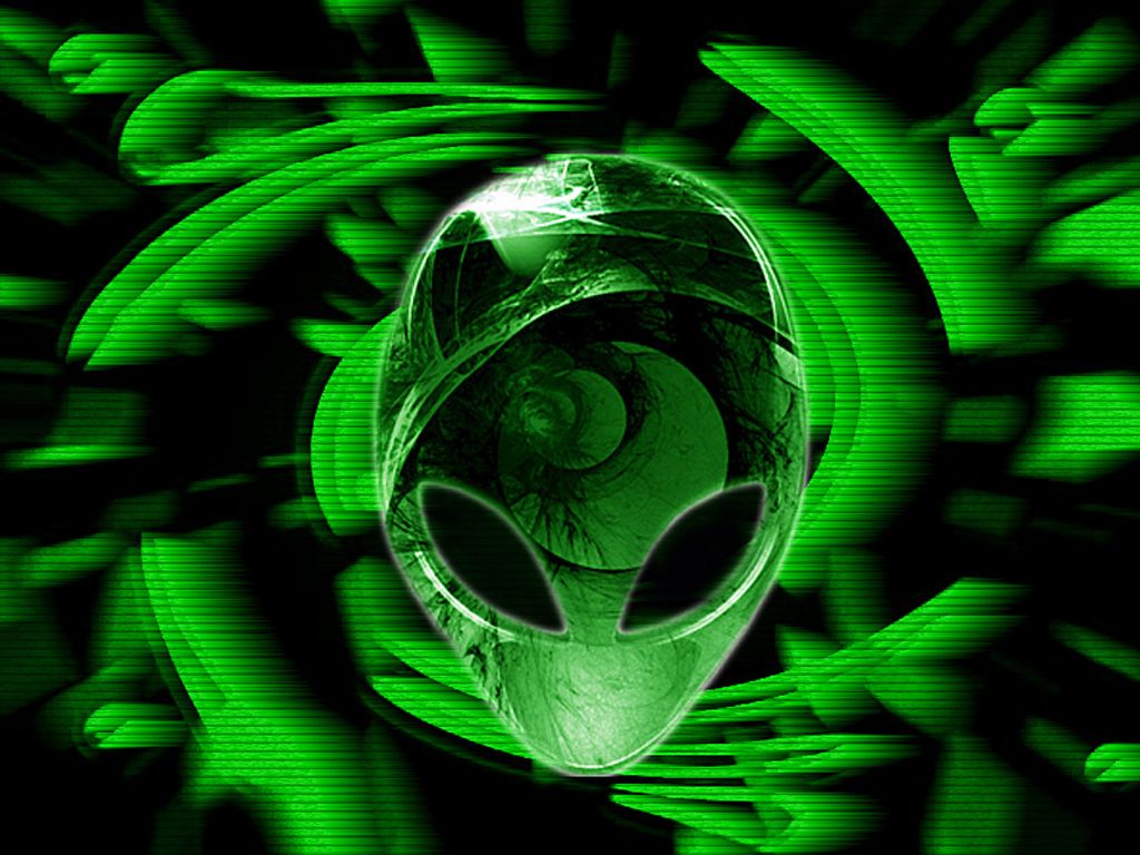Cool Green Alien Wallpapers