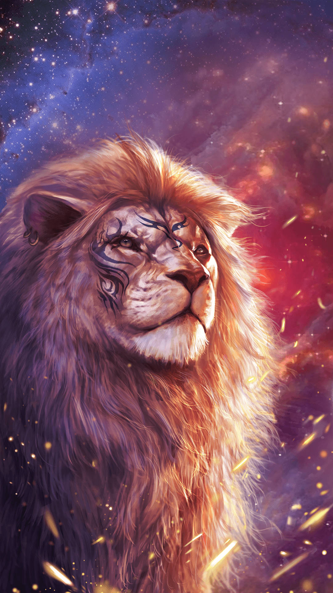 Cool Lion Galaxy Wallpapers