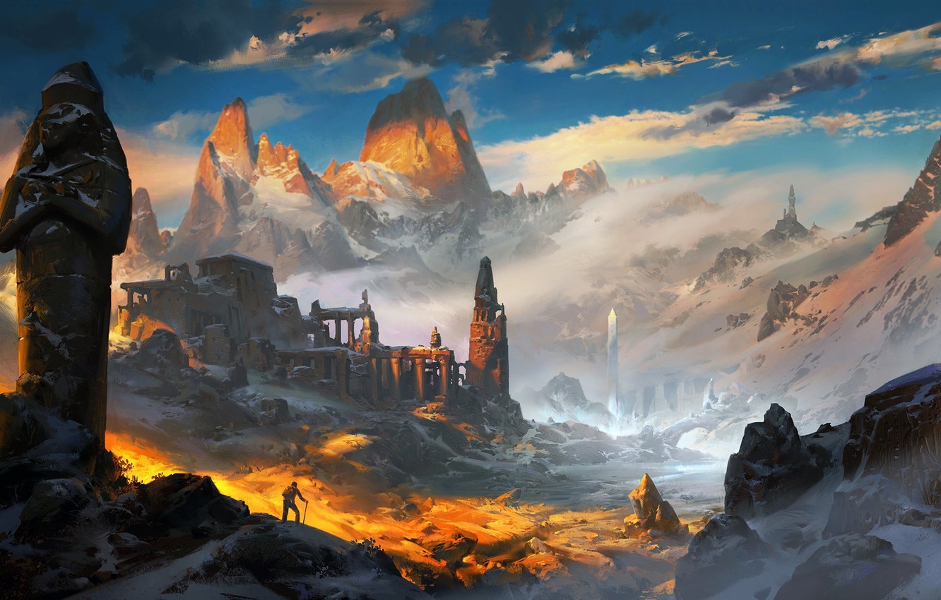 Cool Mountain Fantasy ArtWallpapers