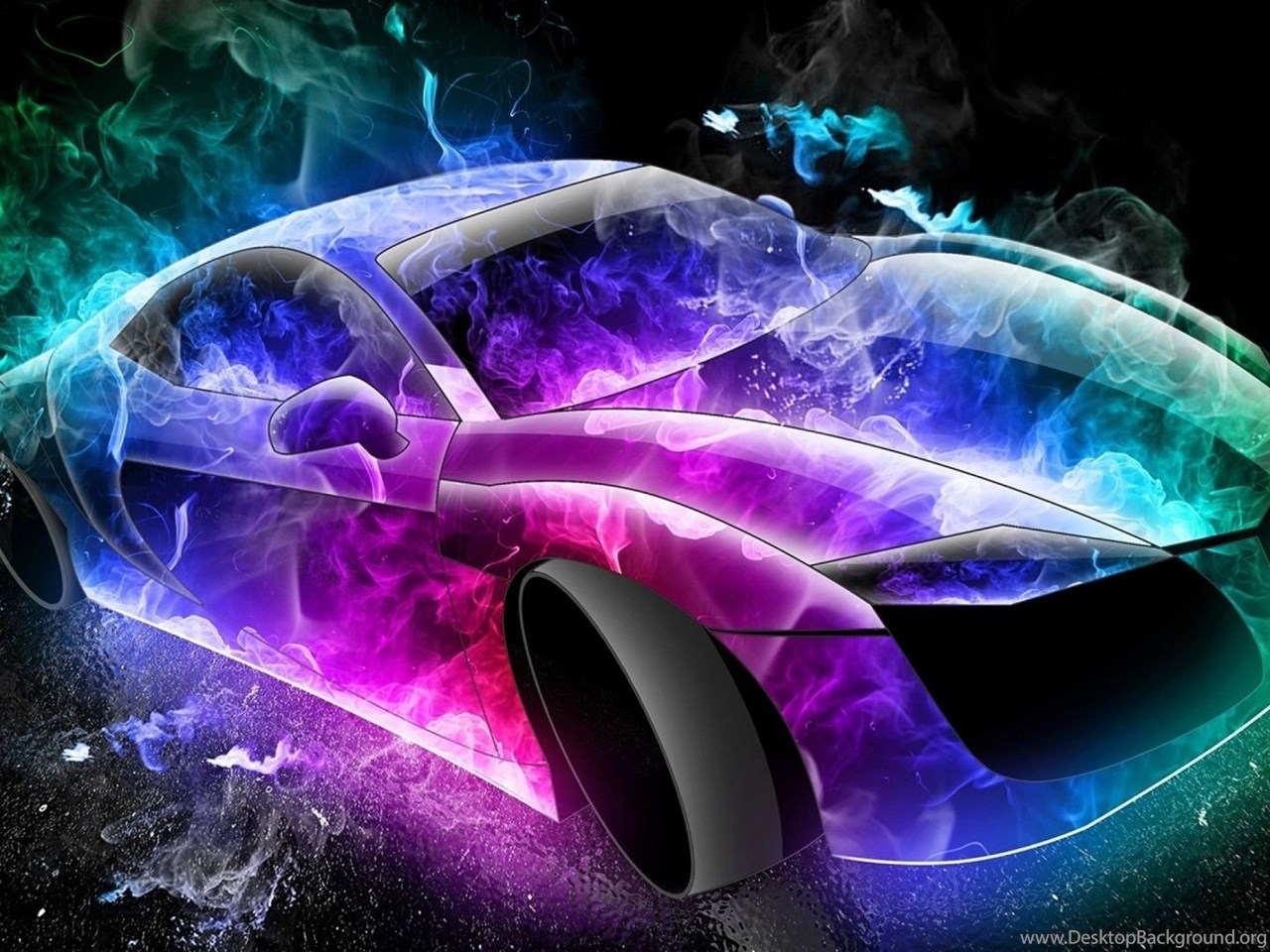 Cool Neon CarsWallpapers