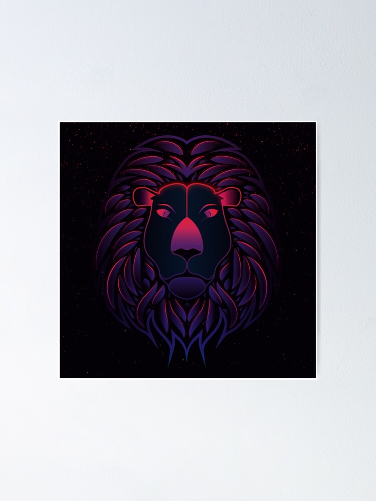 Cool Neon Lion Wallpapers