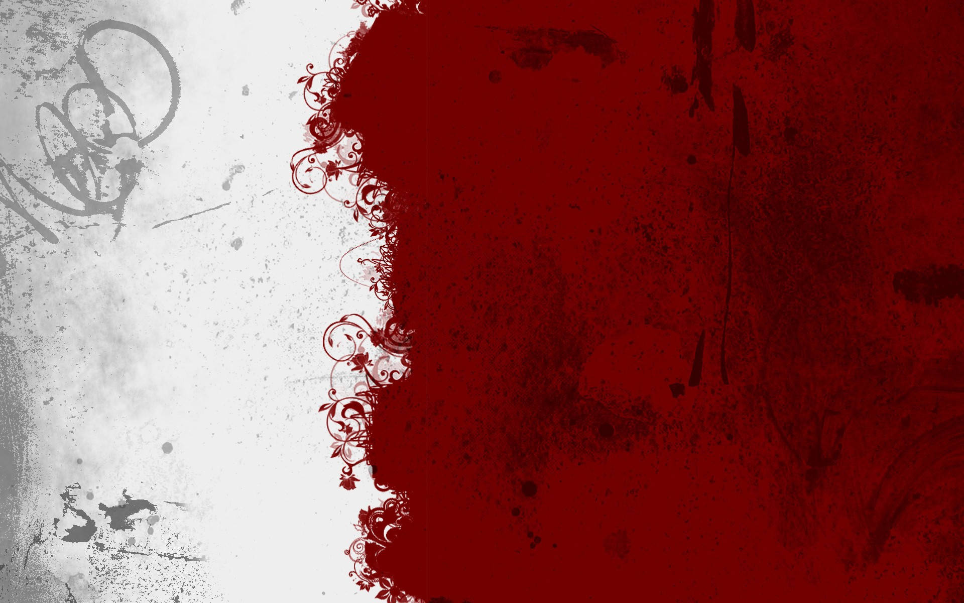 Cool Red And White Wallpapers