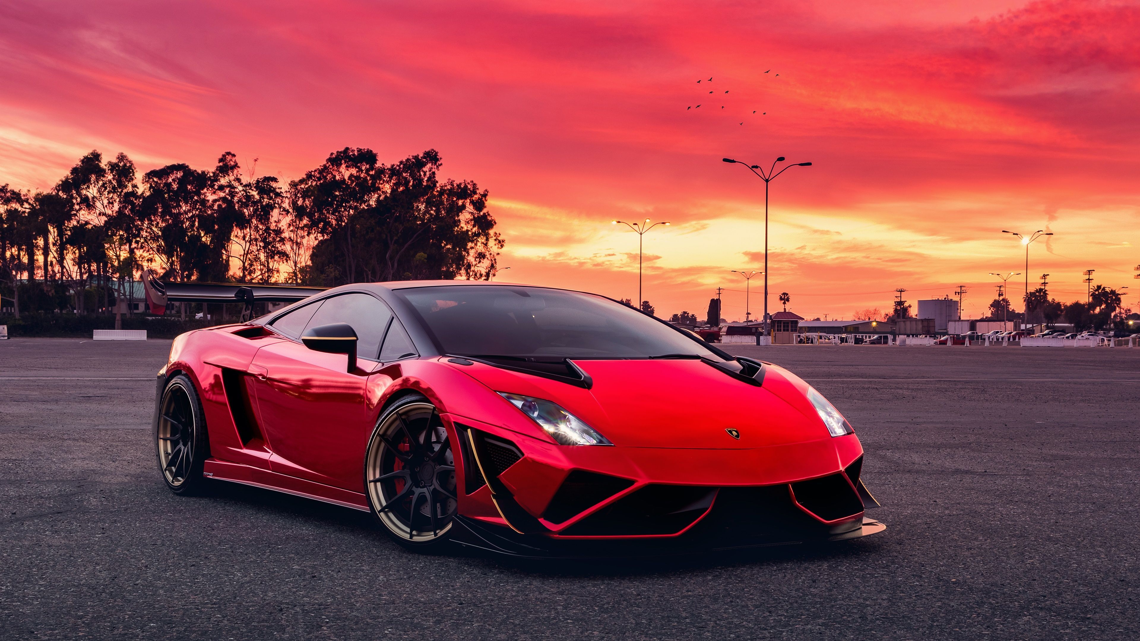 Cool Red Lamborghini Wallpapers