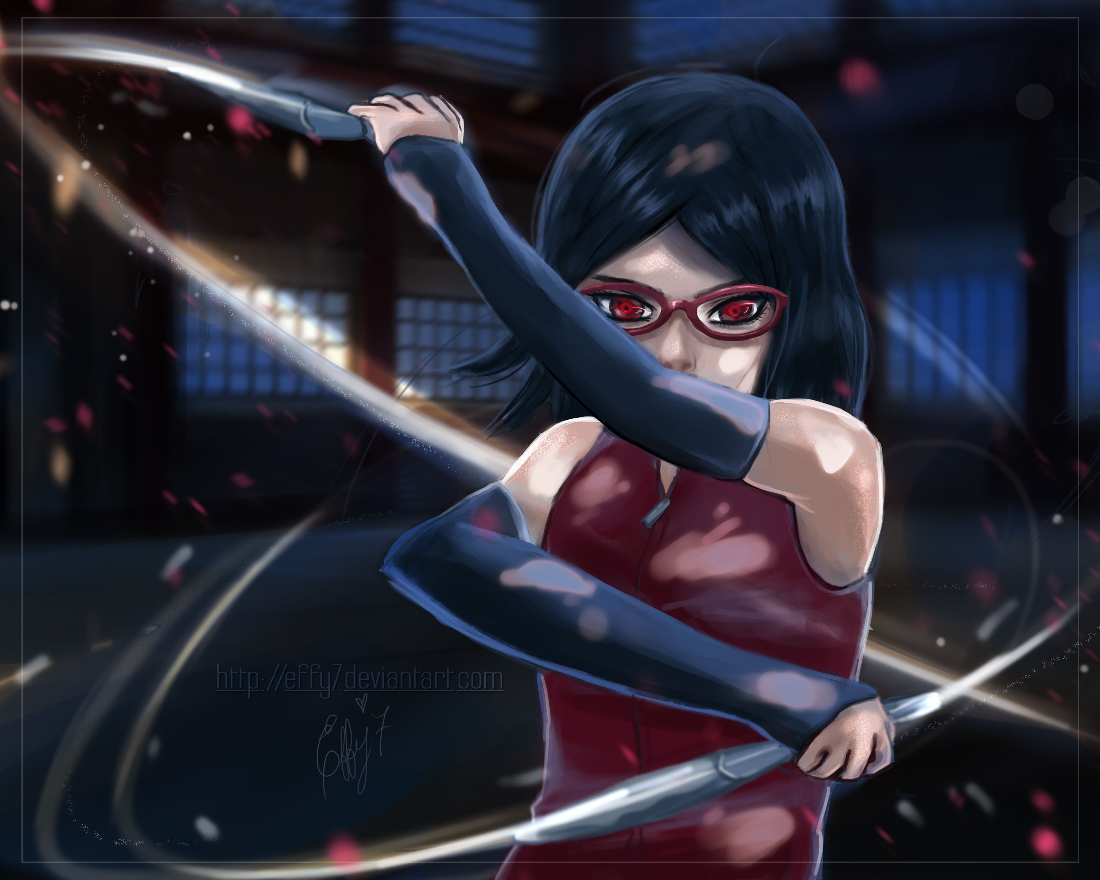 Cool Sarada Uchiha Wallpapers