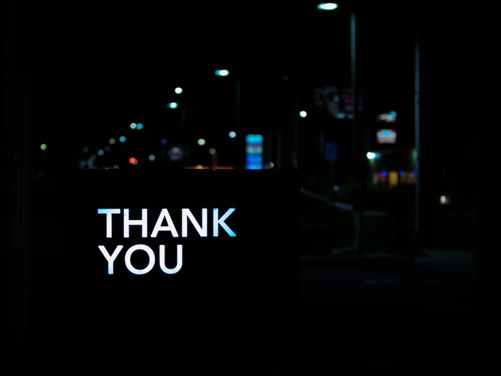 Cool Thank You Wallpapers