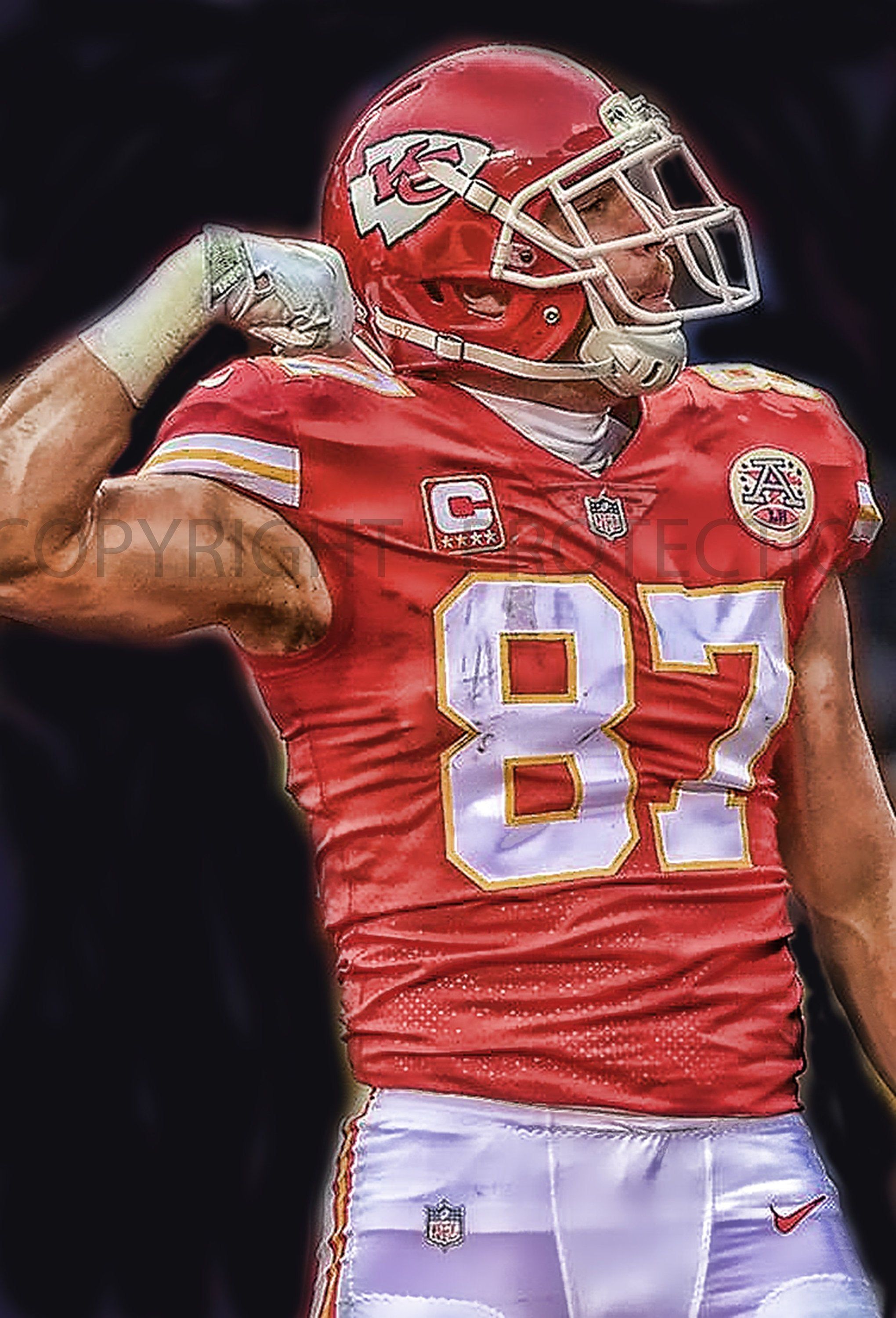 Cool Travis Kelce Wallpapers