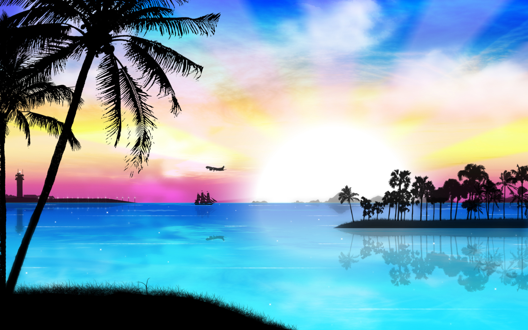 Cool Tropical Hd Computer Wallpapers