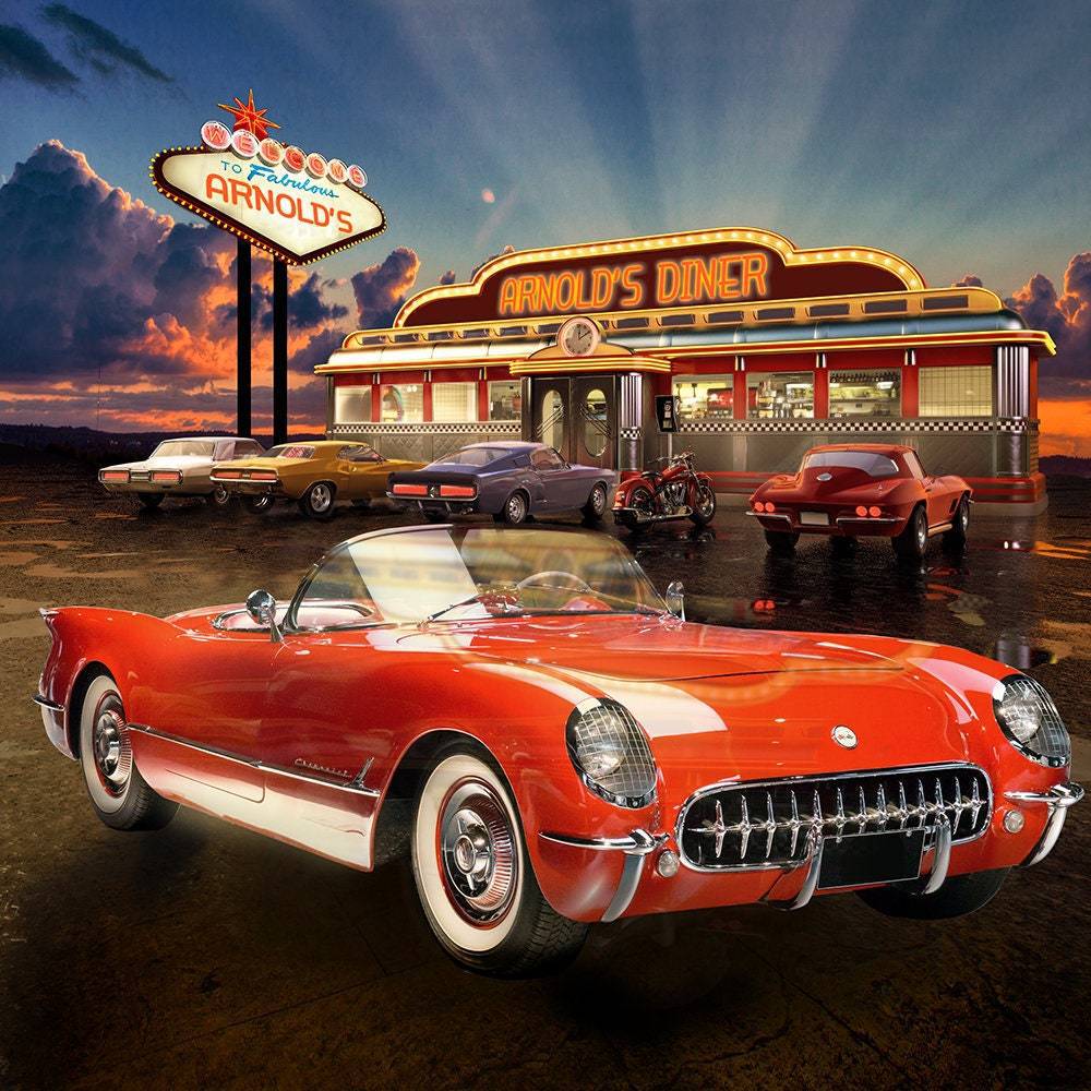 Retro Diner Wallpapers