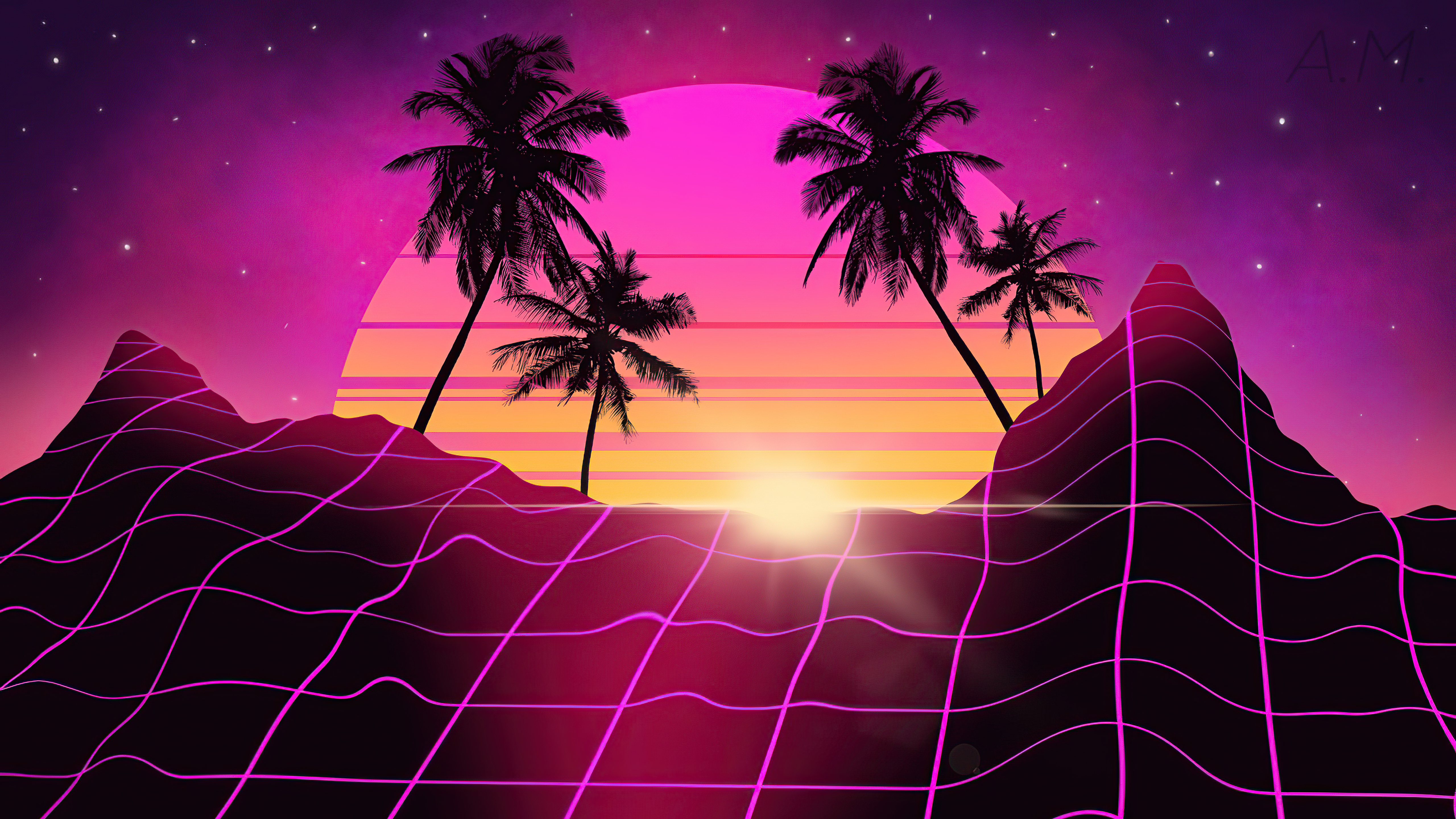 Retro Miami Wallpapers