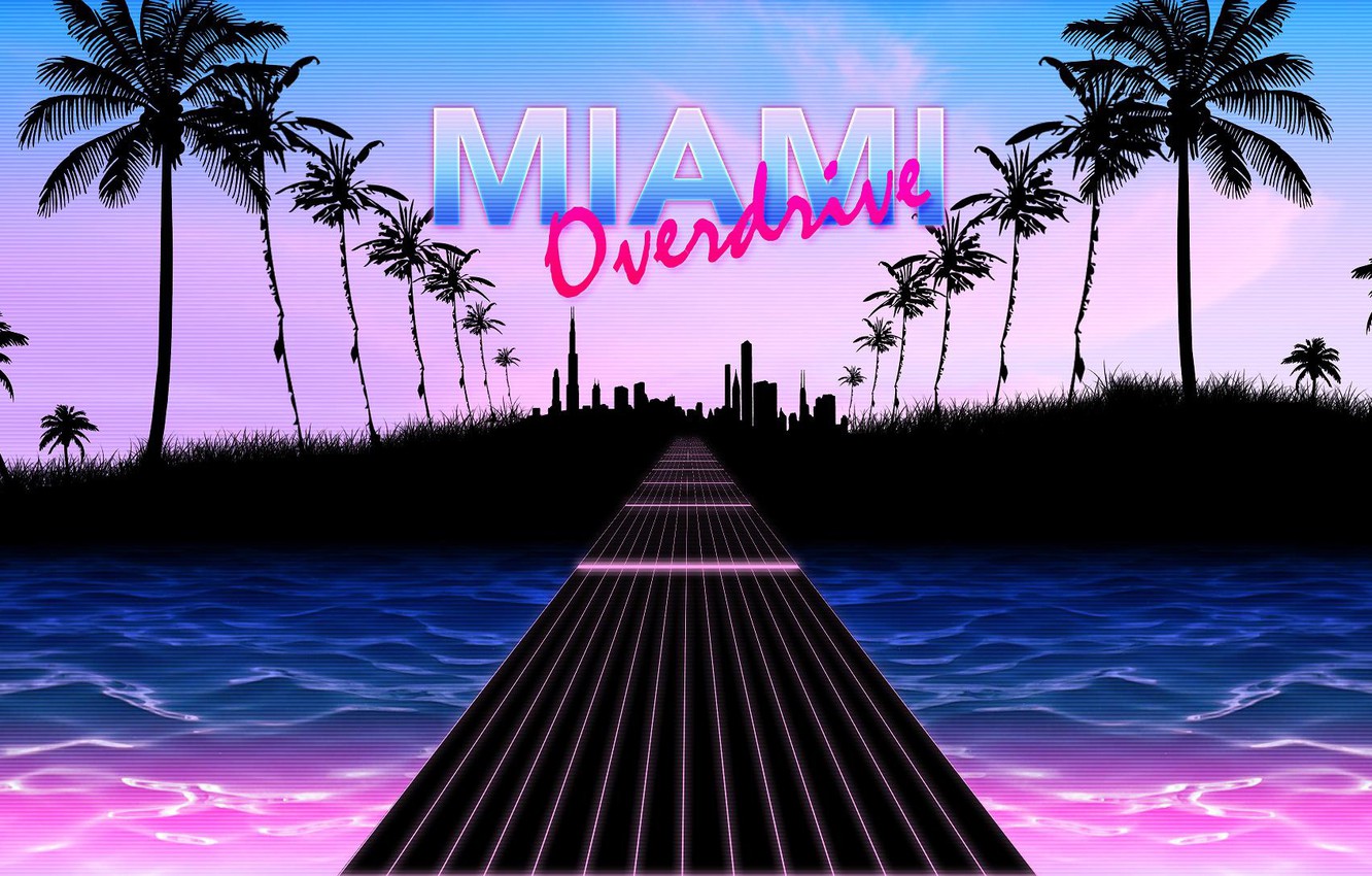 Retro Miami Wallpapers