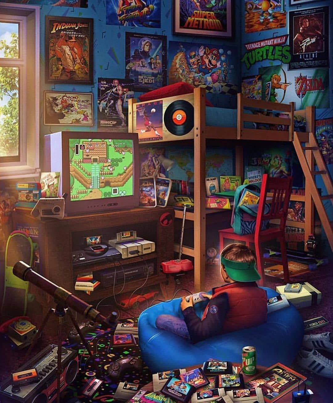 Retro Room PcWallpapers