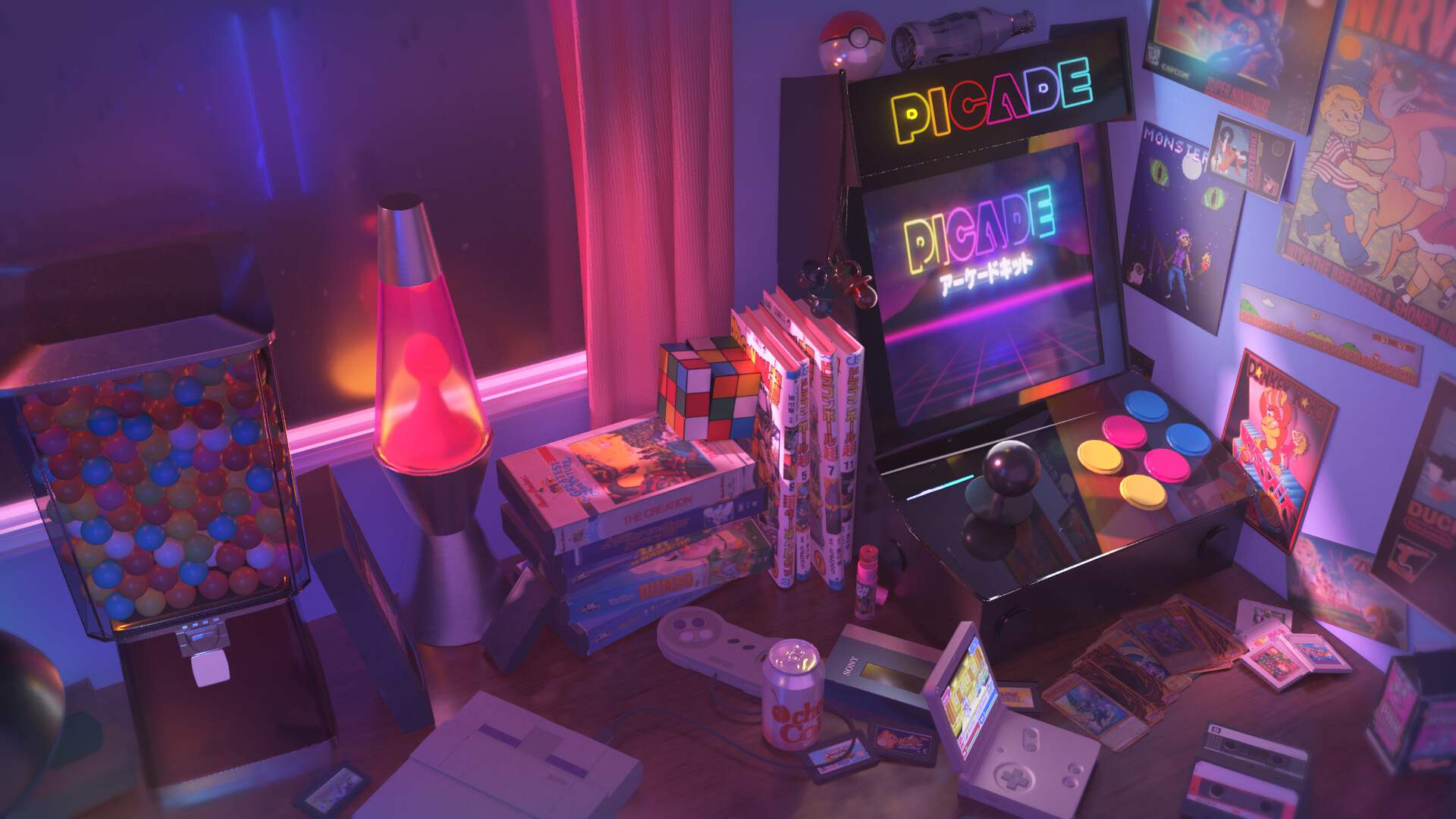 Retro Room PcWallpapers