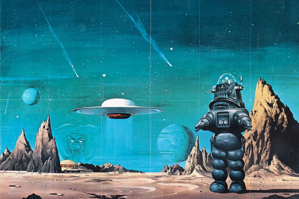 Retro Space Art Wallpapers