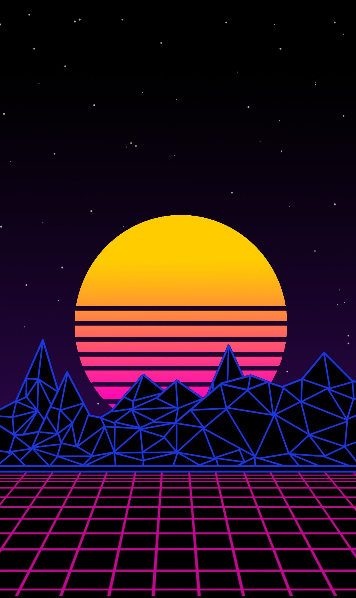 Retro Sunset Wallpapers