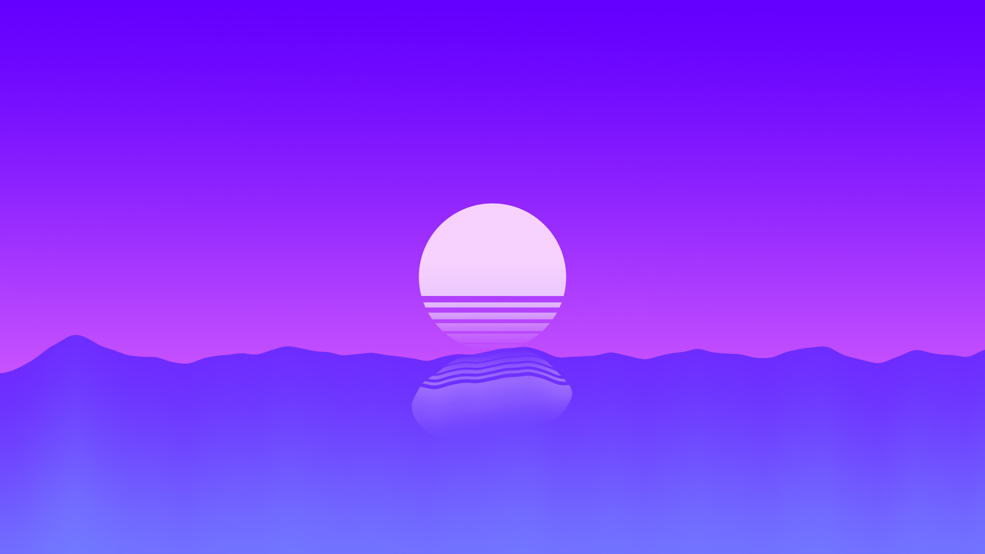 Retro Sunset 1920X1080Wallpapers