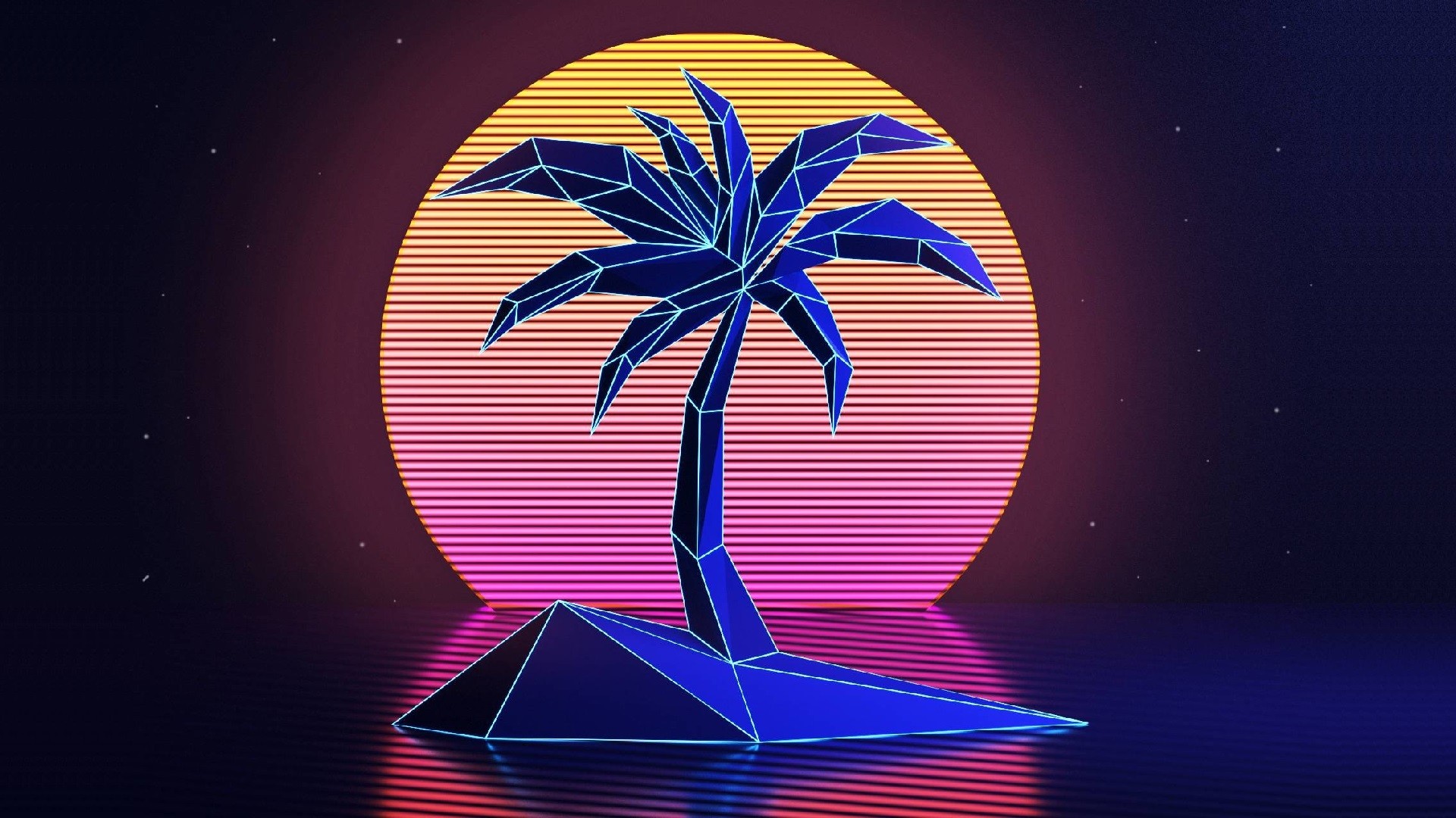 Retro Sunset 1920X1080Wallpapers