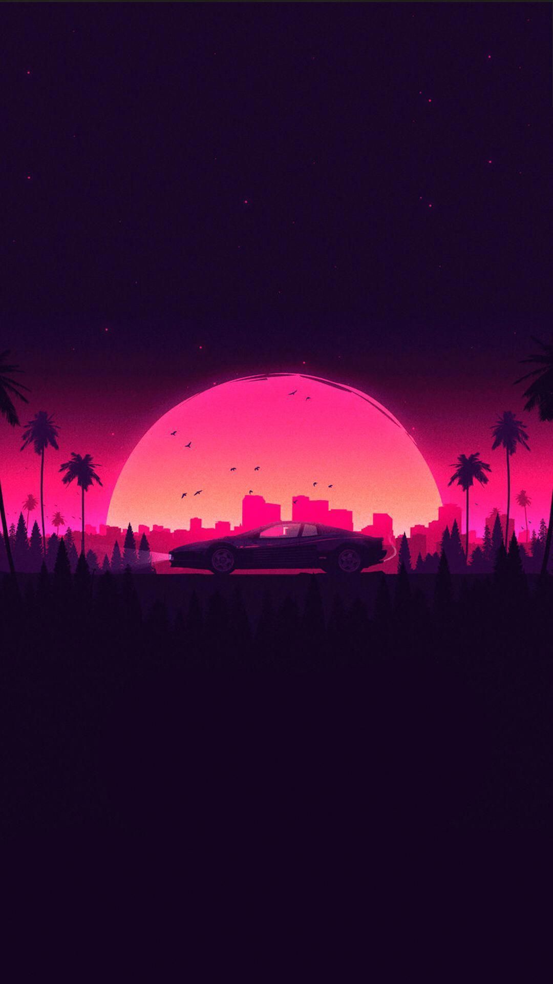 Retro Sunset 1920X1080Wallpapers