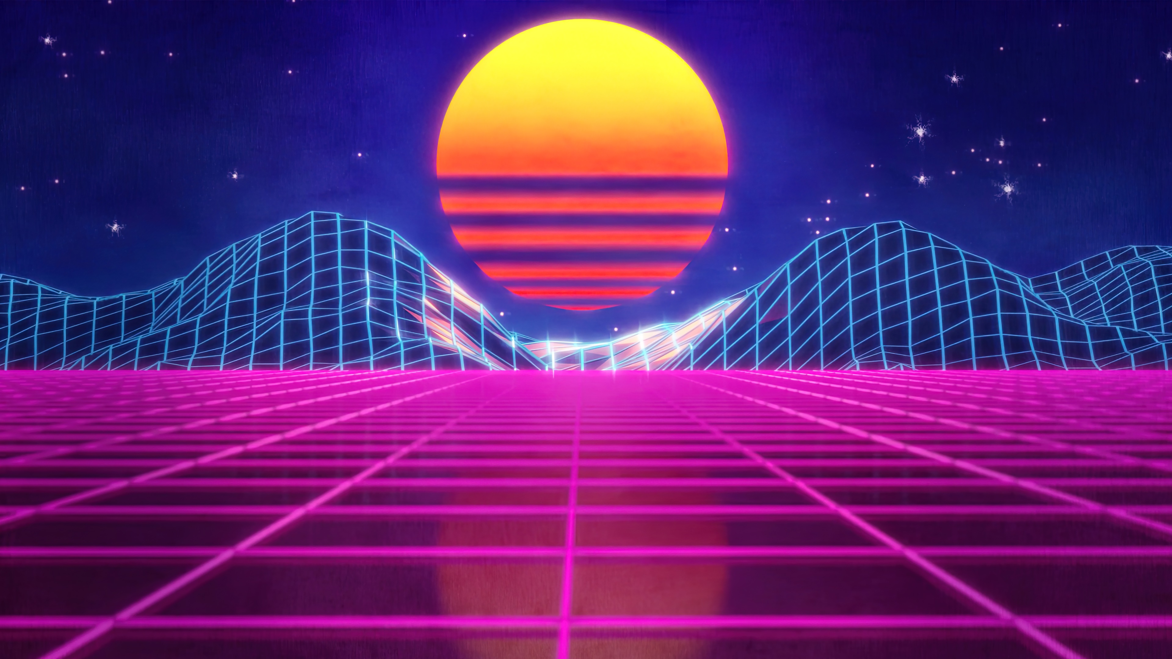 Retro Sunset 1920X1080Wallpapers