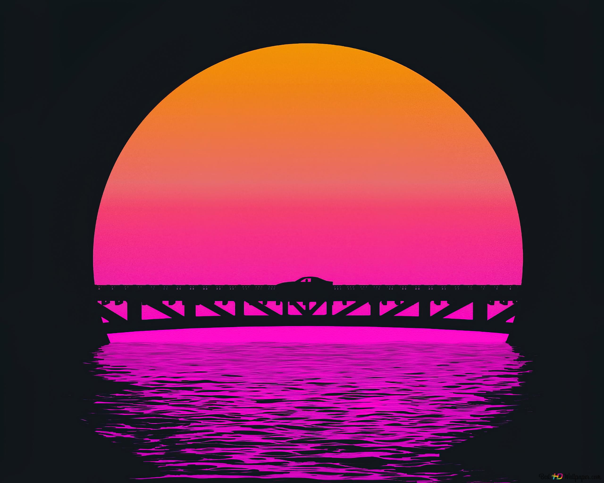 Retro SunsetWallpapers