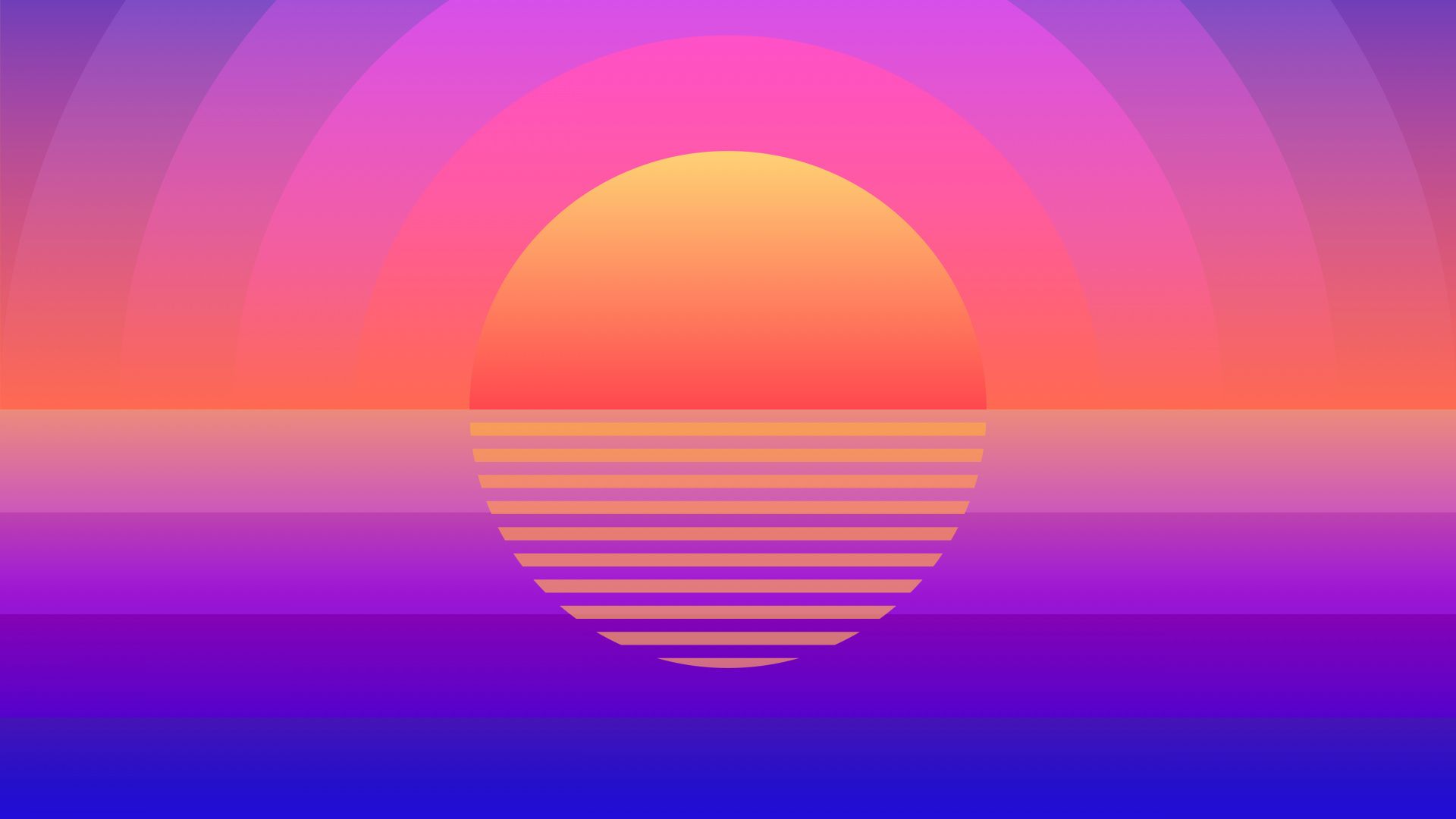 Retro SunsetWallpapers