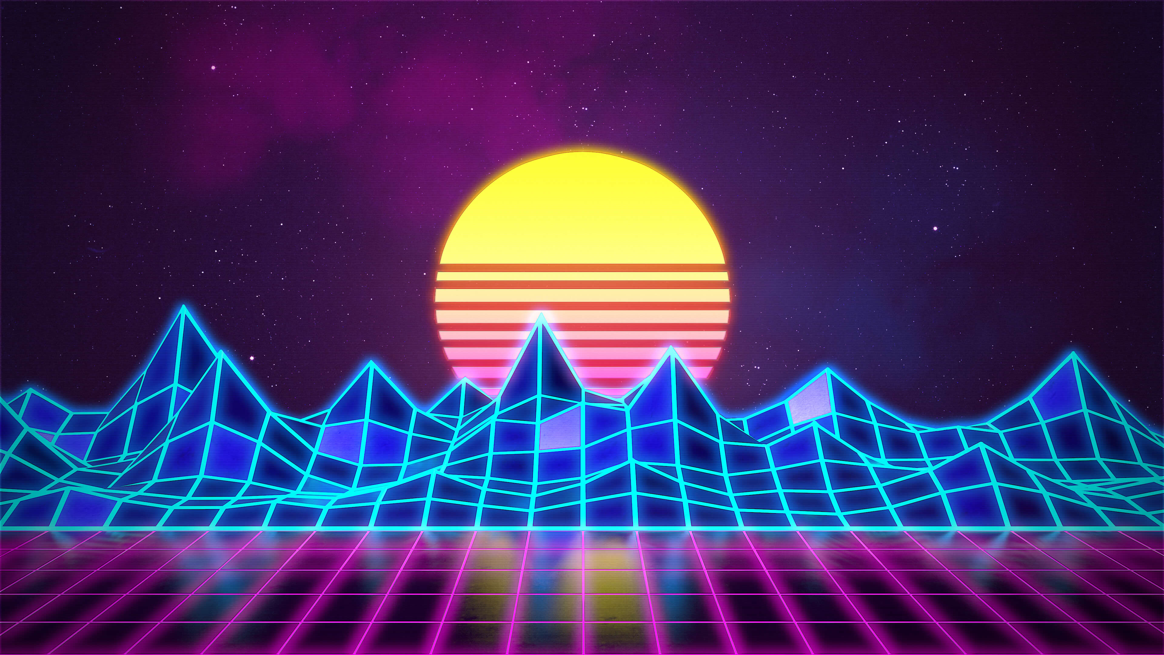 Retro Synthwave Ps4Wallpapers