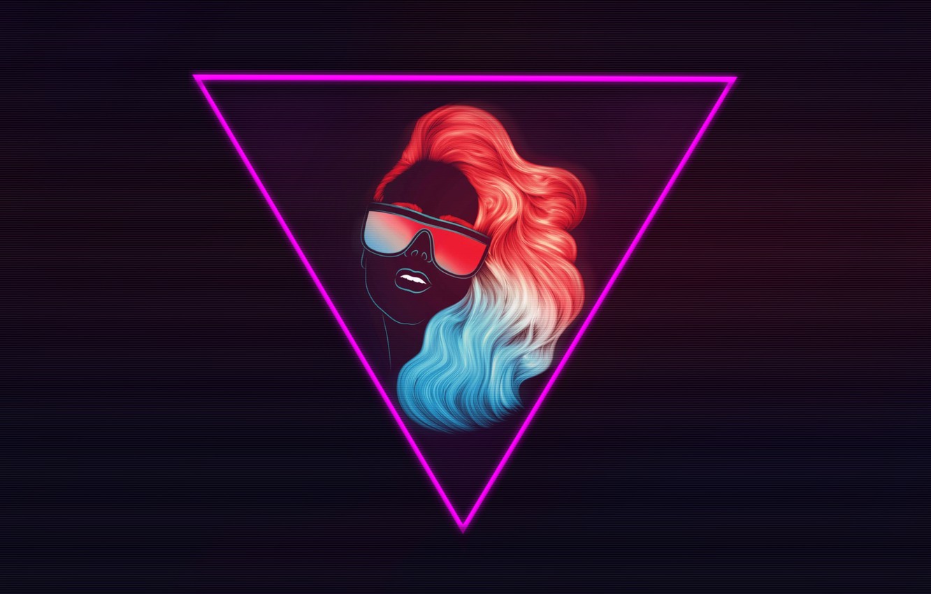 Retro Wave Anime GirlWallpapers