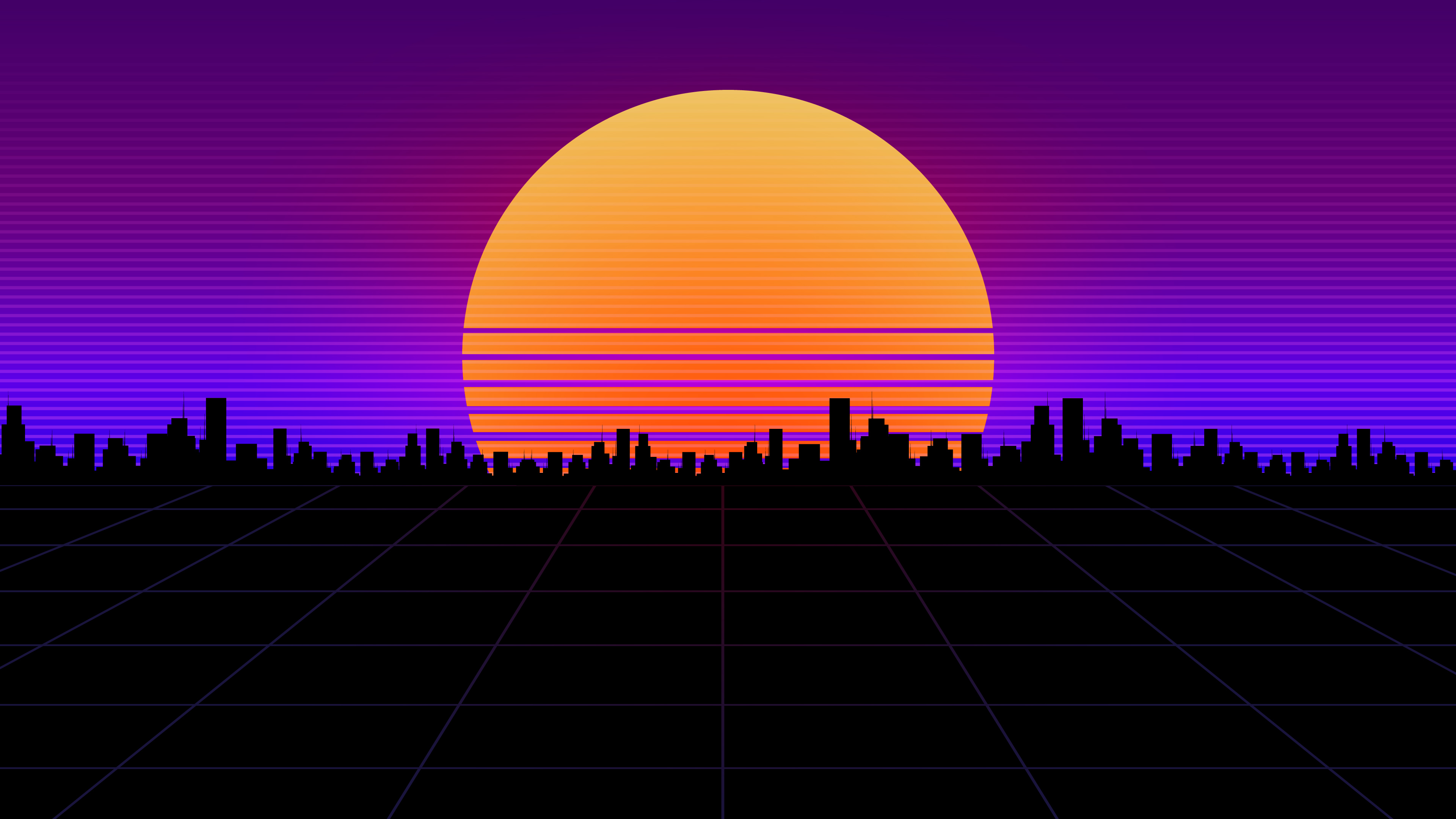 Retro Wave CityWallpapers