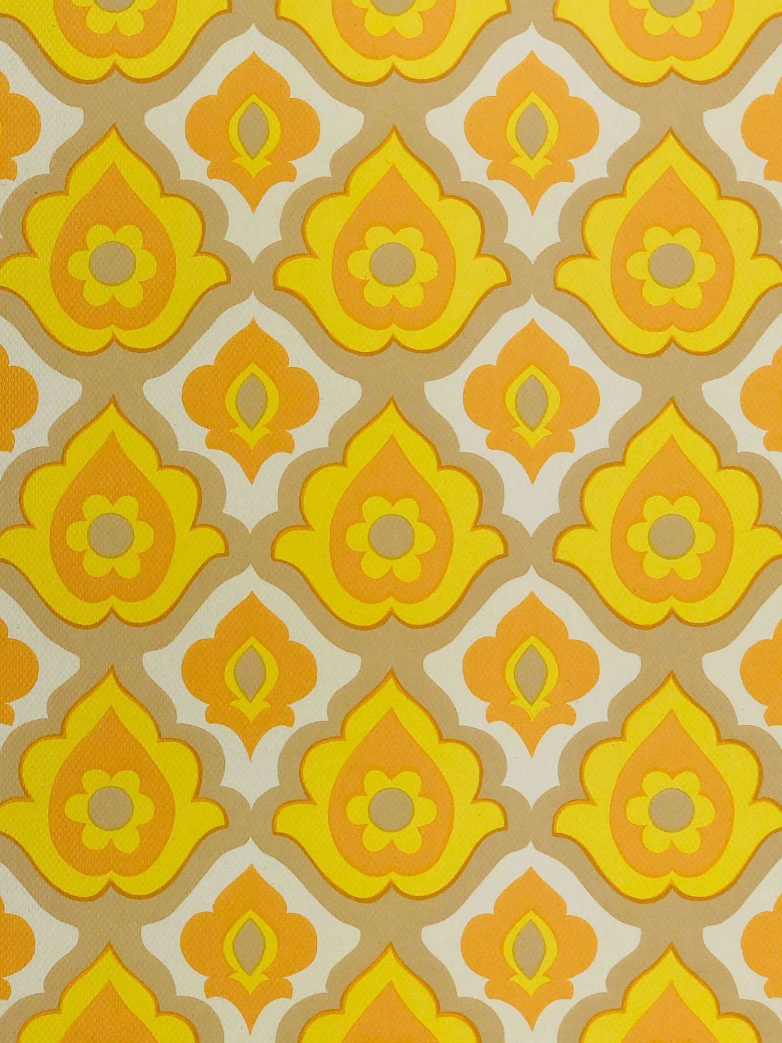 Retro Yellow Wallpapers