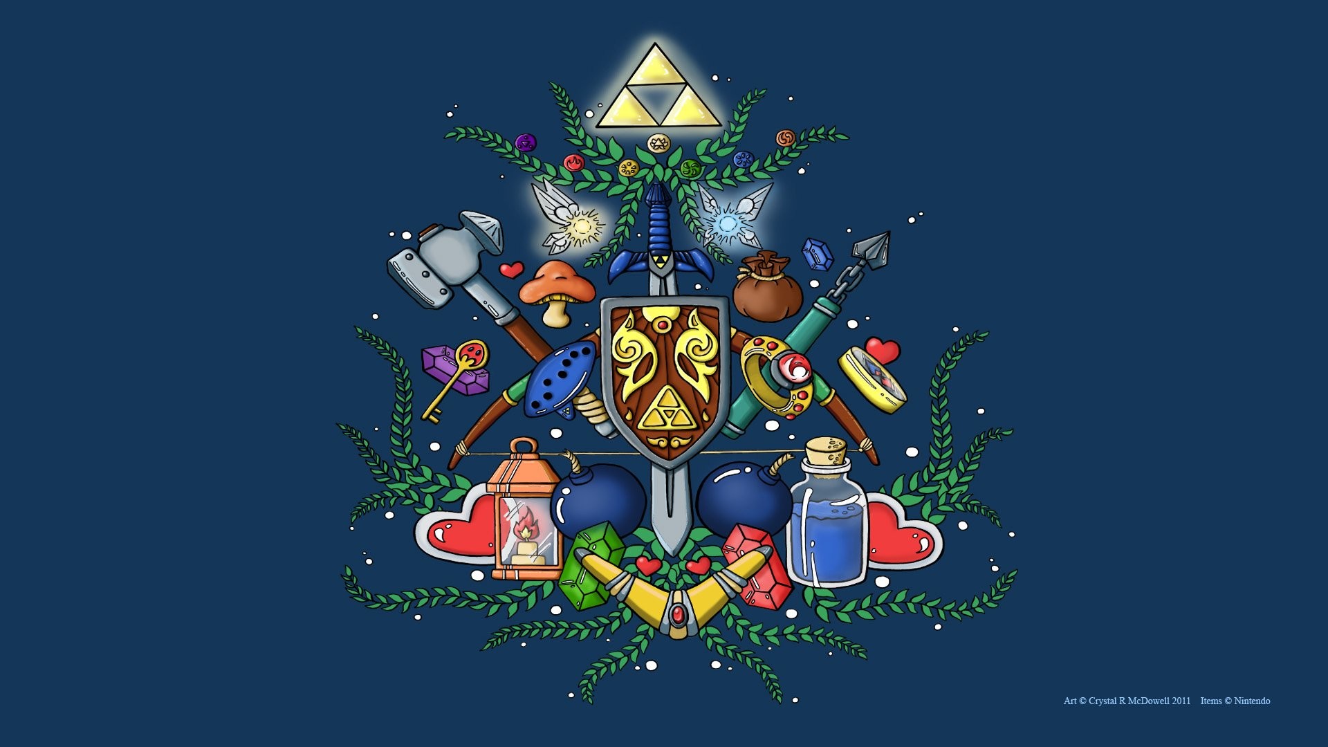 Retro Zelda  Wallpapers