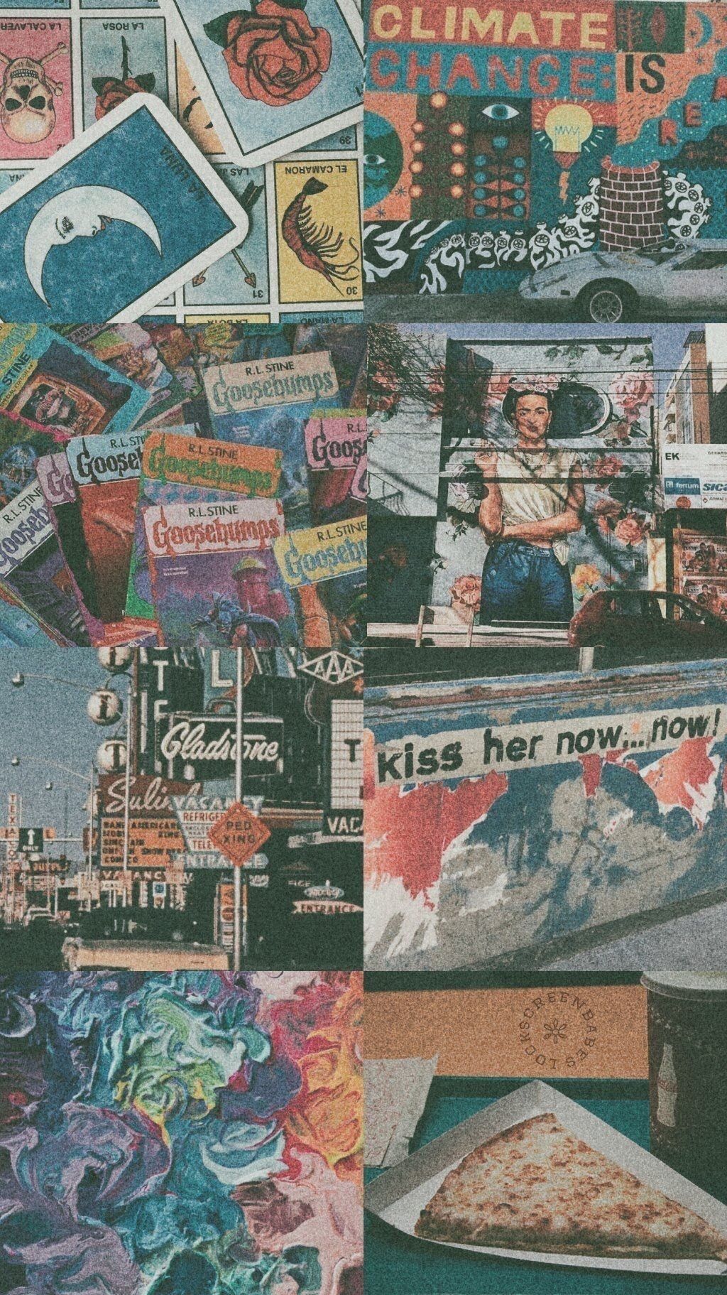 60S Collage Aesthetic Wallpapers