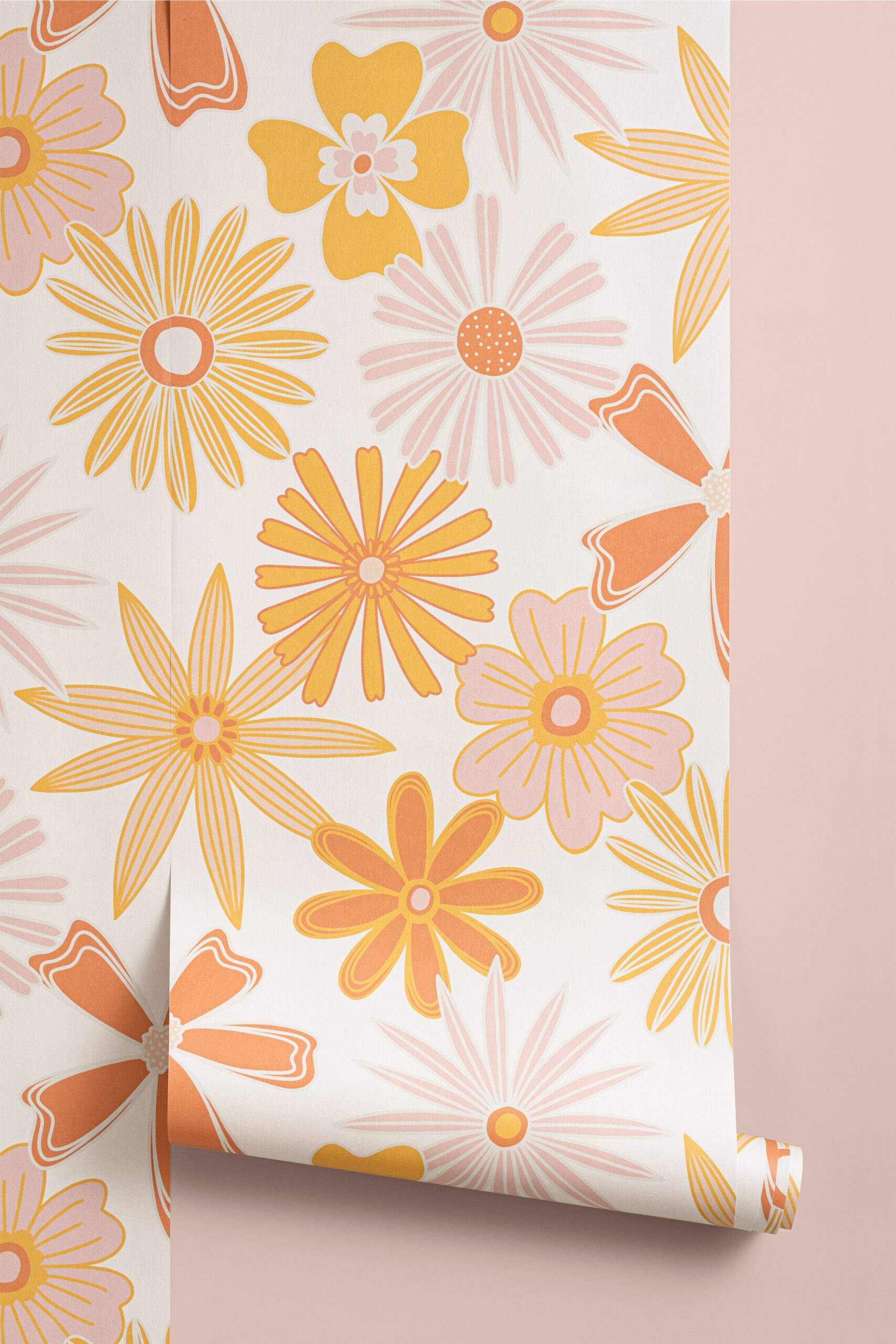 70S Floral Wallpapers