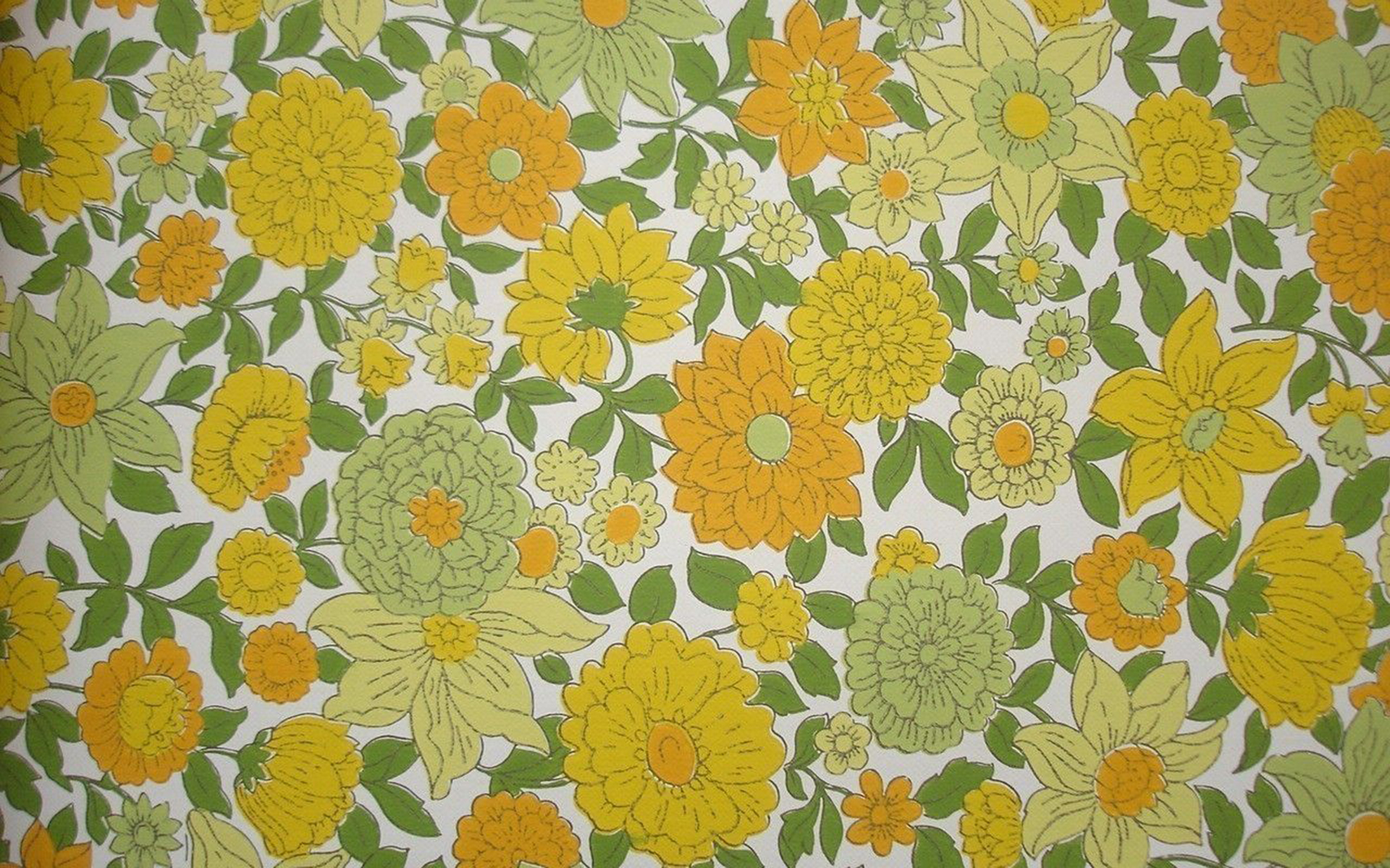 70S Flower Wallpapers