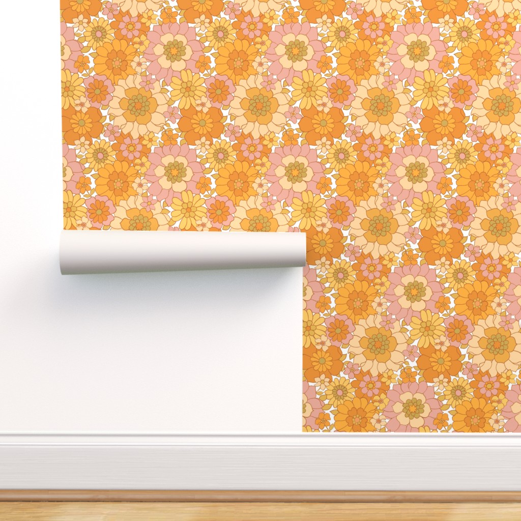 70S Flower Power Wallpapers