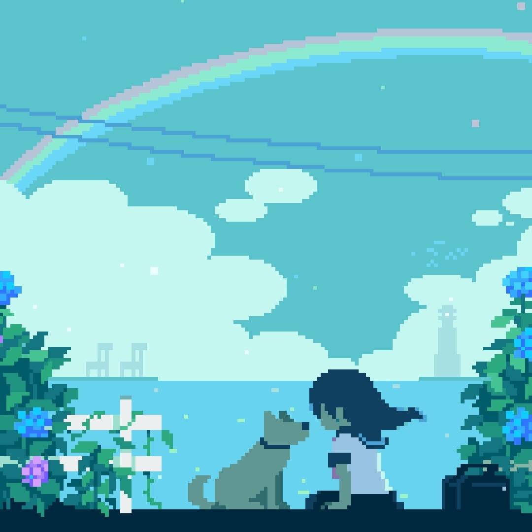 8 Bit Anime Wallpapers