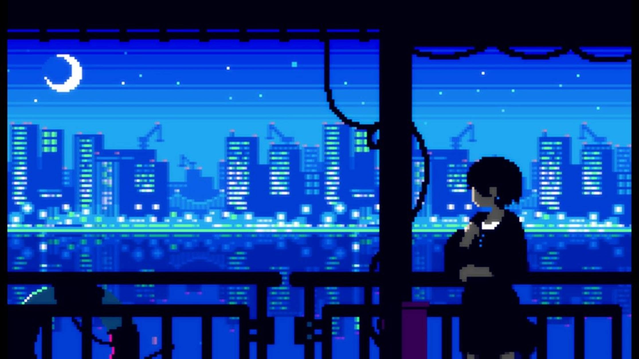 8 Bit Anime Wallpapers