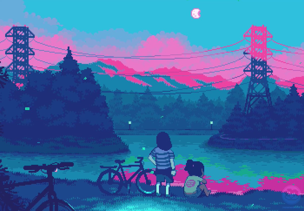 8 Bit Anime Wallpapers