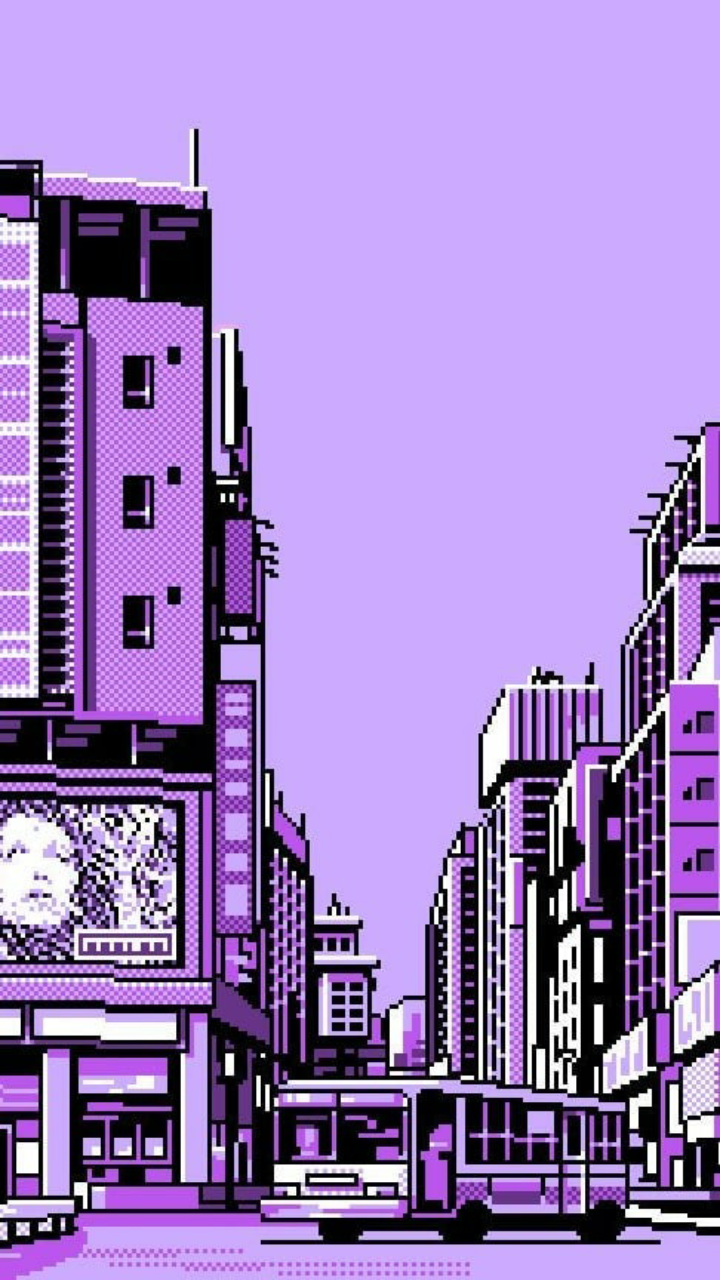 8 Bit City Wallpapers