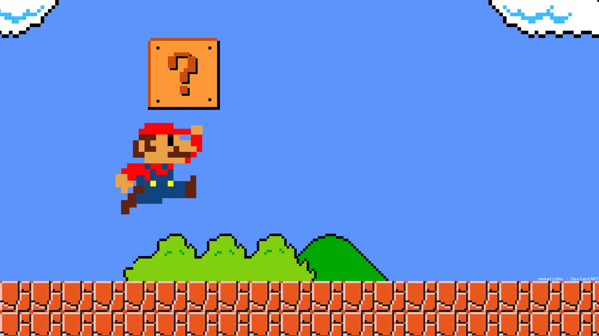 8 Bit Mario Wallpapers