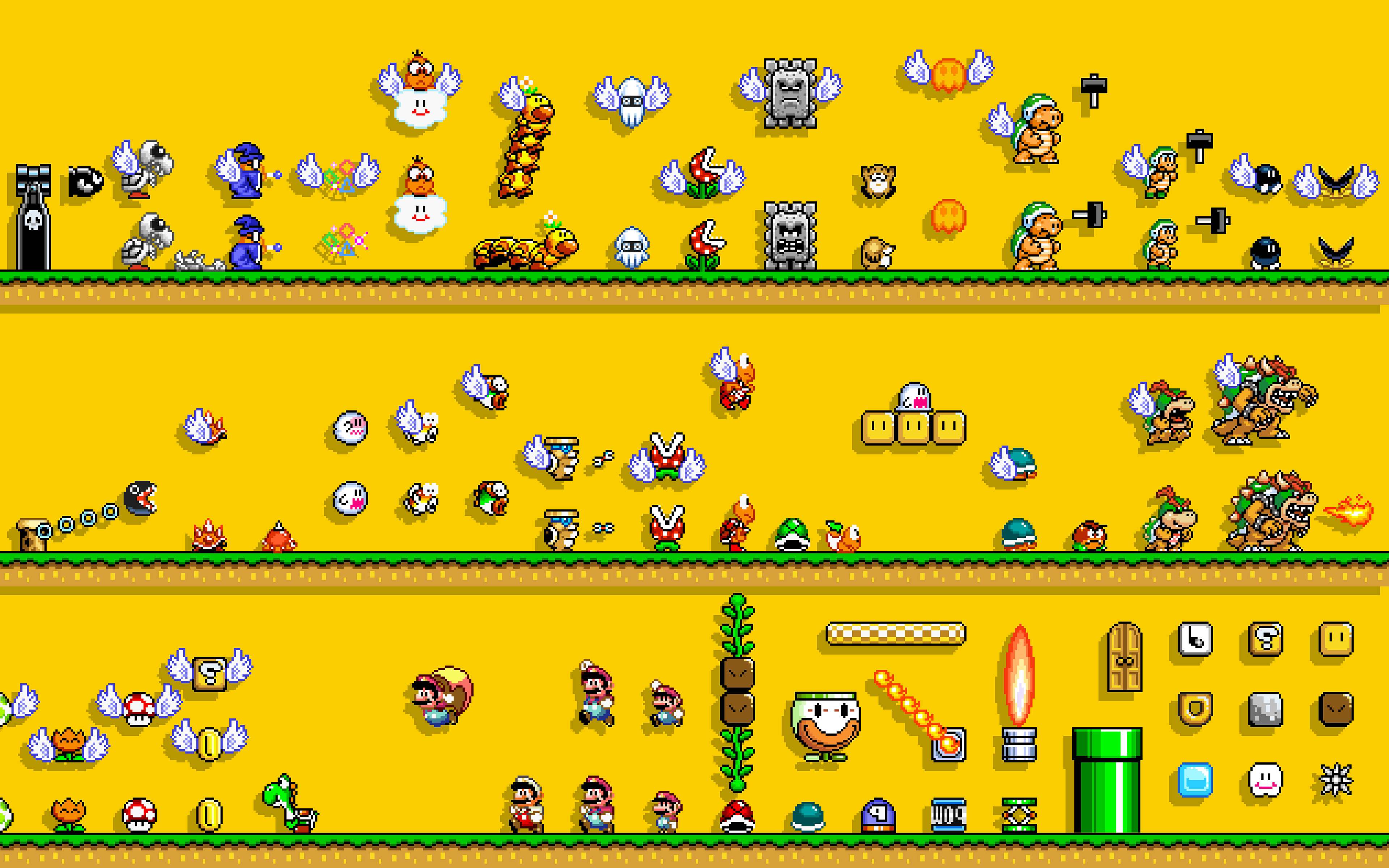 8 Bit Mario Wallpapers