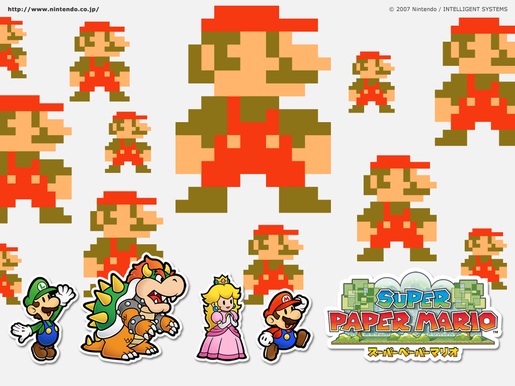 8 Bit Mario  Wallpapers