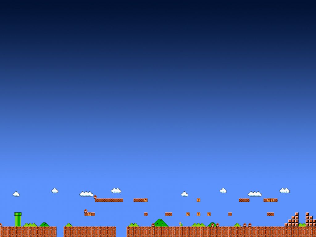 8 Bit Mario  Wallpapers