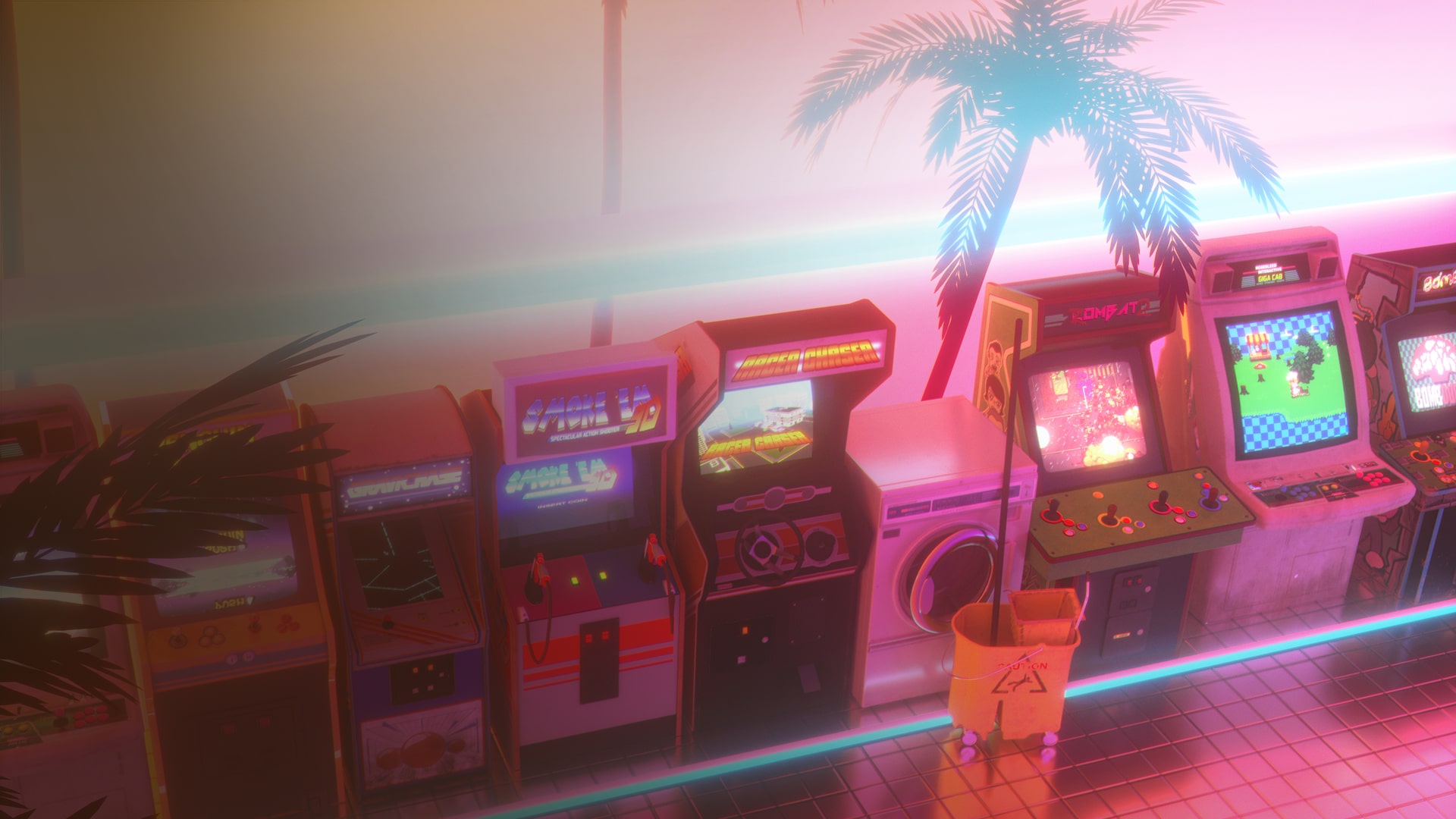 80S Arcade Wallpapers