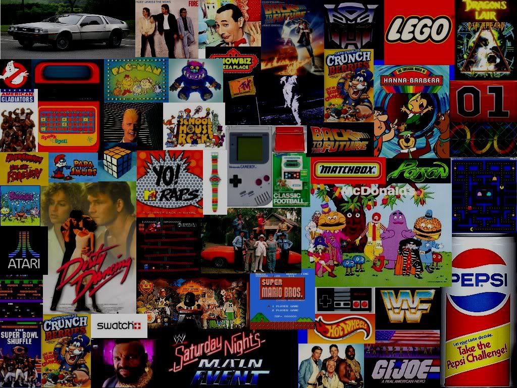 80S Collage Wallpapers